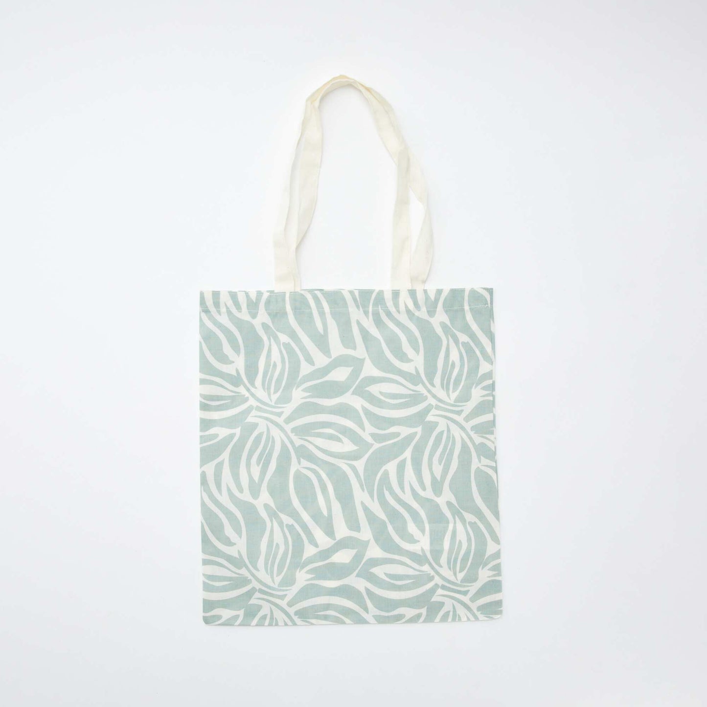 Printed tote bag BLUE