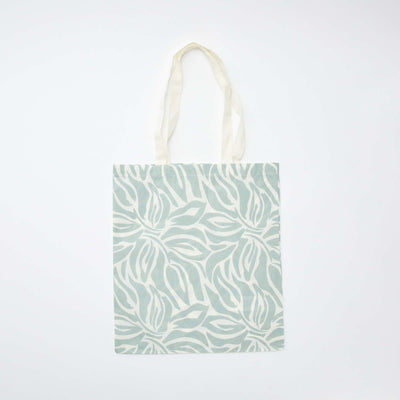 Printed tote bag BLUE