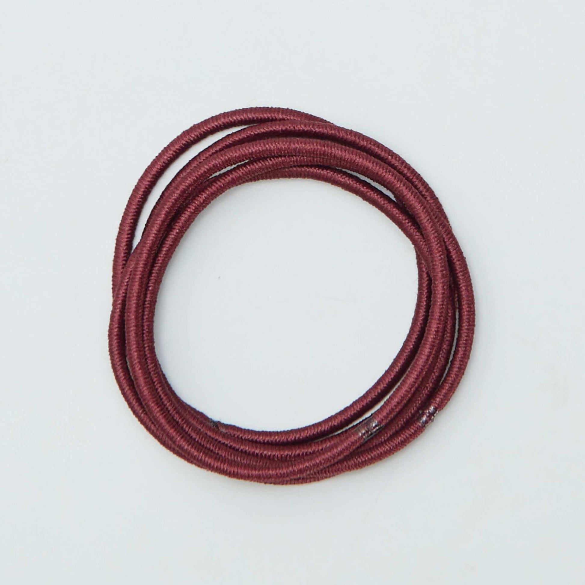 Pack of 20 thin hair ties PINK
