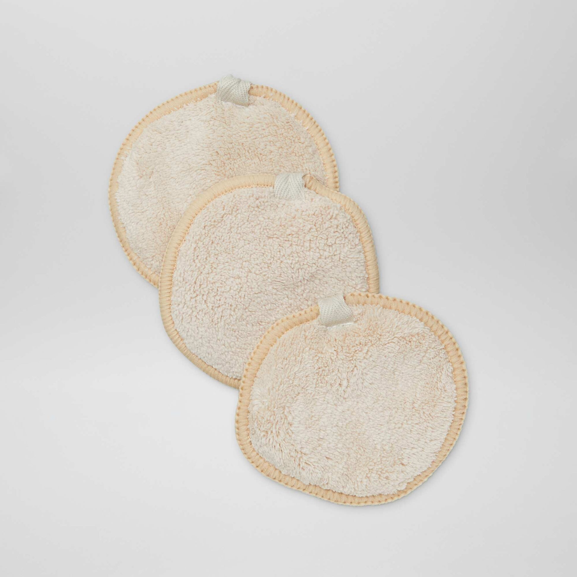 Makeup remover wipes - Pack of 3 BEIGE