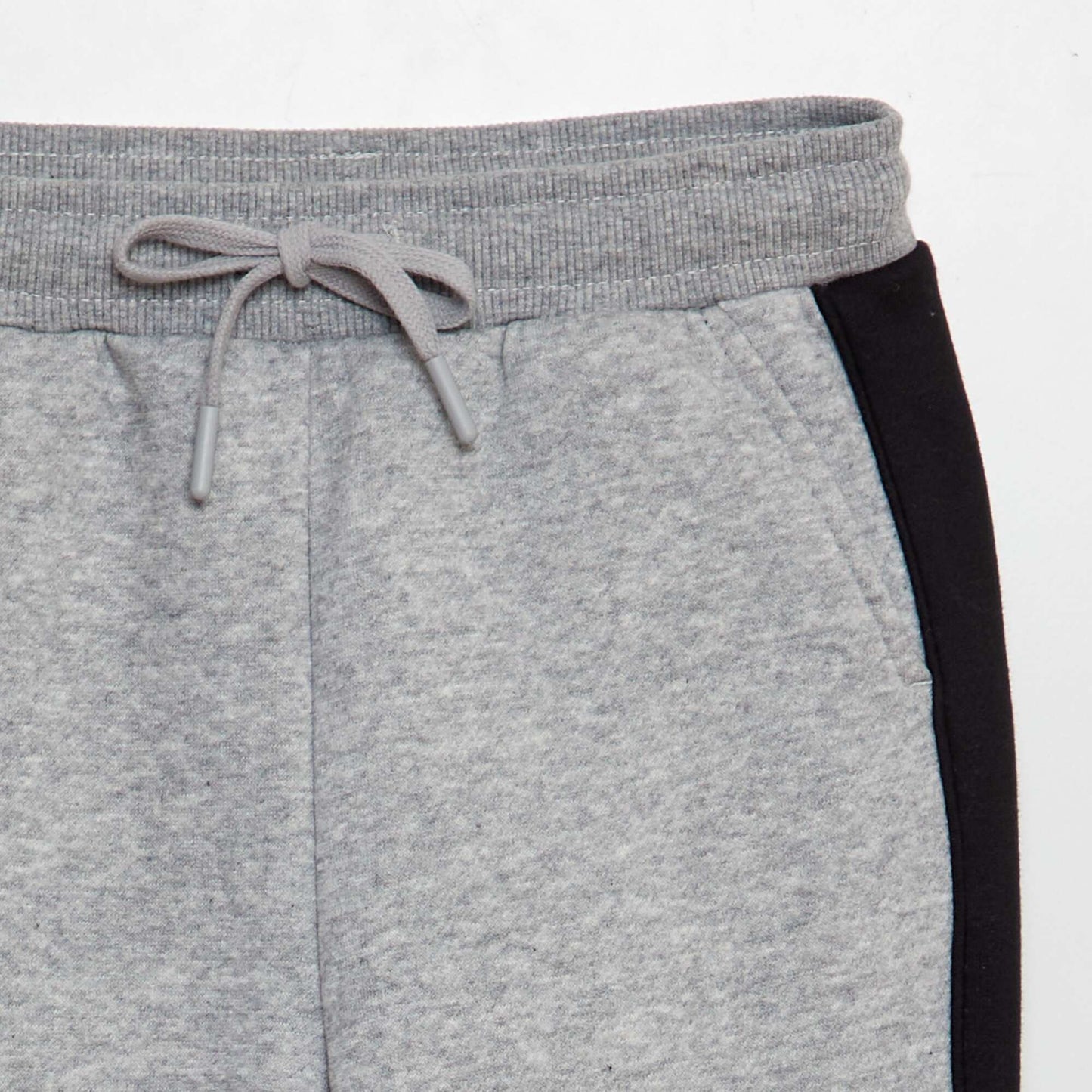 Colourblock sweatshirt fabric joggers GREY