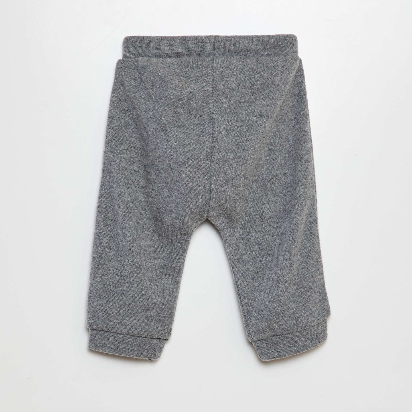 Plush knit trousers GREY