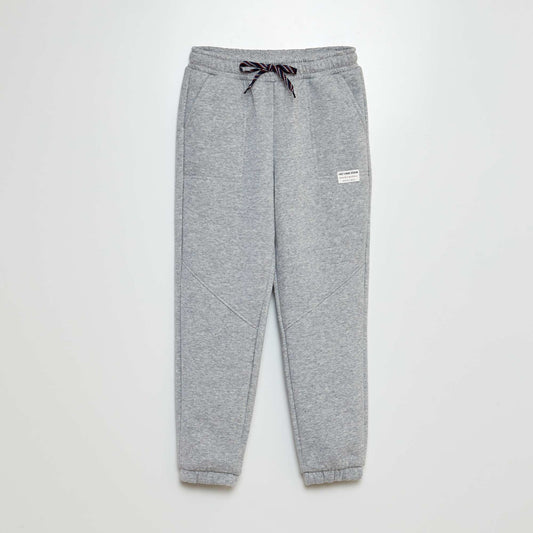 Sweatshirt fabric joggers GREY