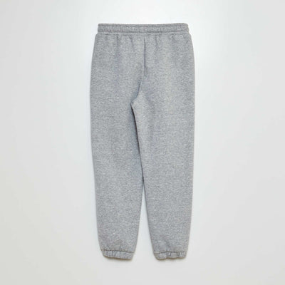 بنطلون رياضي من قماش سويت شيرت باللون الرمادي