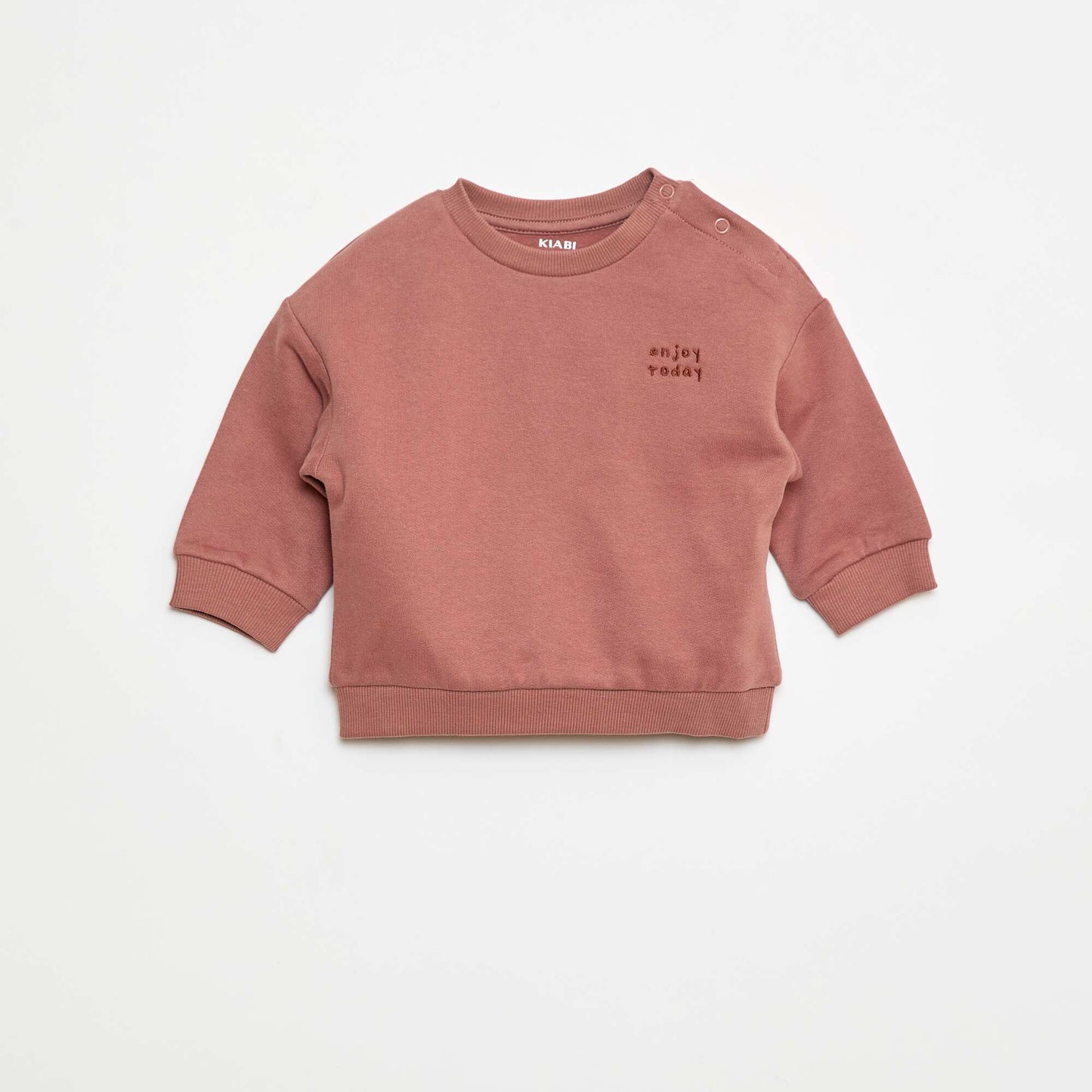 Plain sweatshirt BROWN