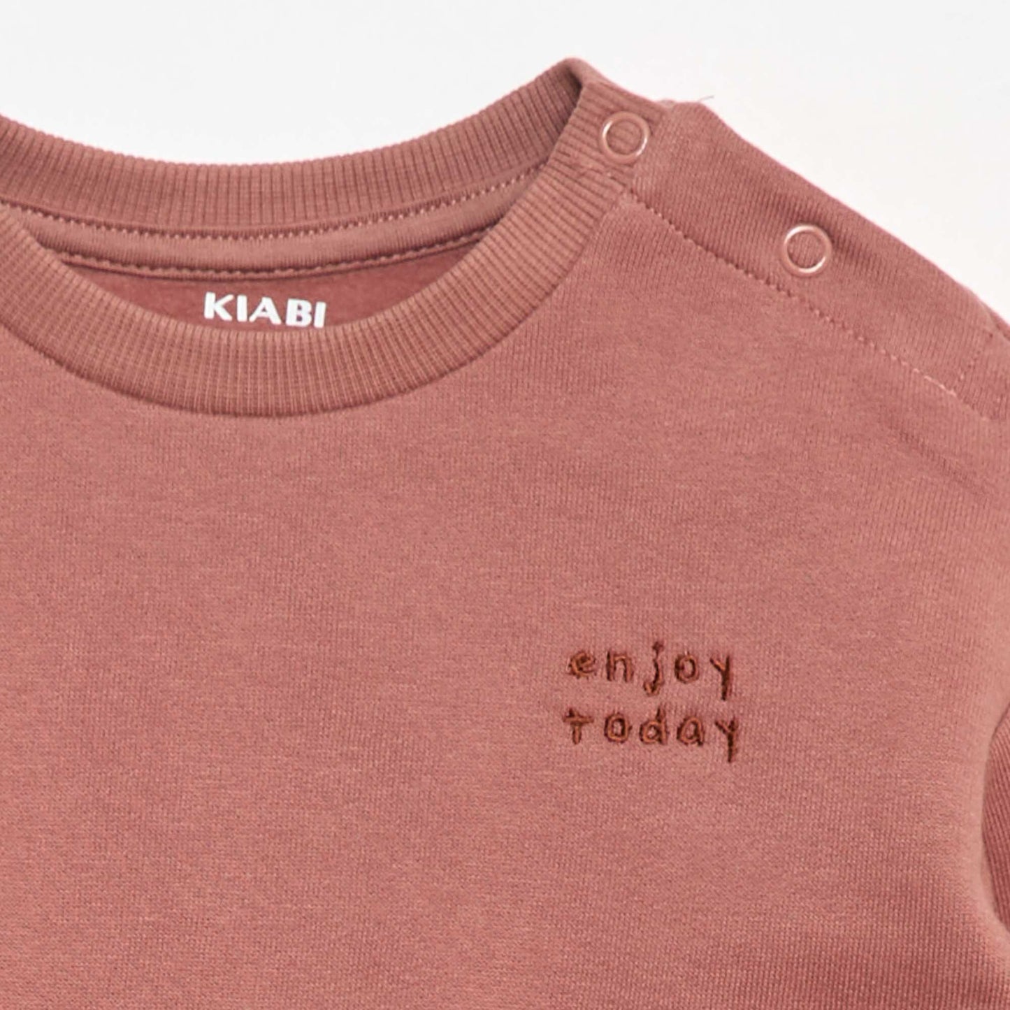 Plain sweatshirt BROWN