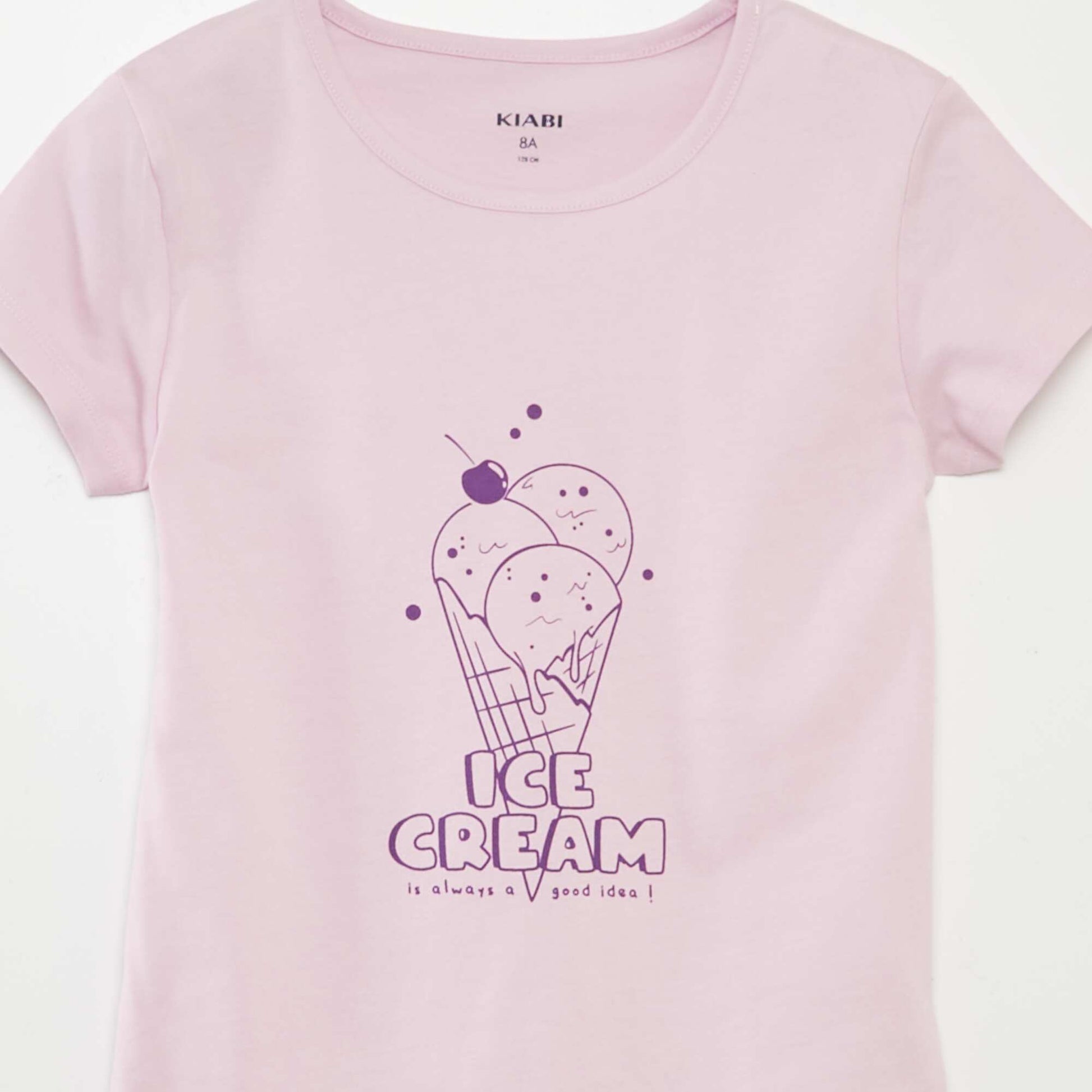 T-shirt + shorts pyjama set - 2-piece set PURPLE
