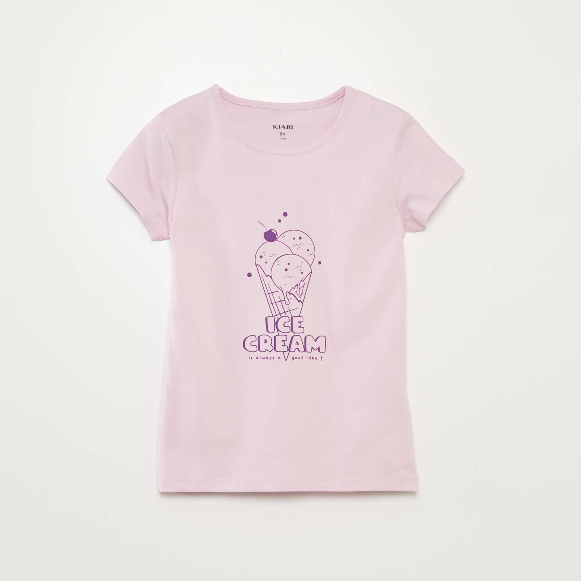 T-shirt + shorts pyjama set - 2-piece set PURPLE