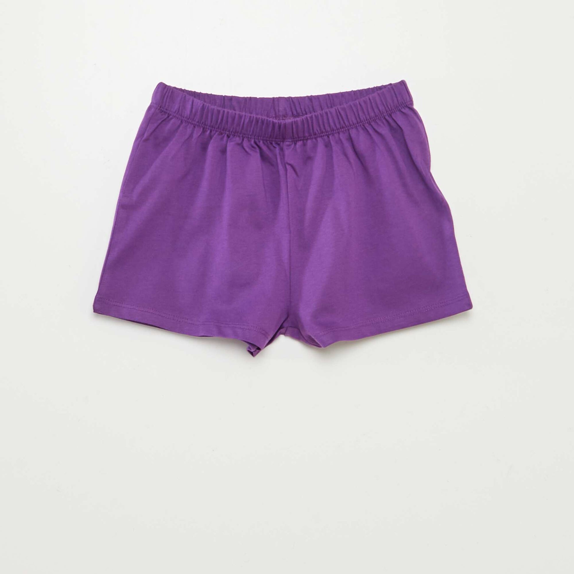 T-shirt + shorts pyjama set - 2-piece set PURPLE