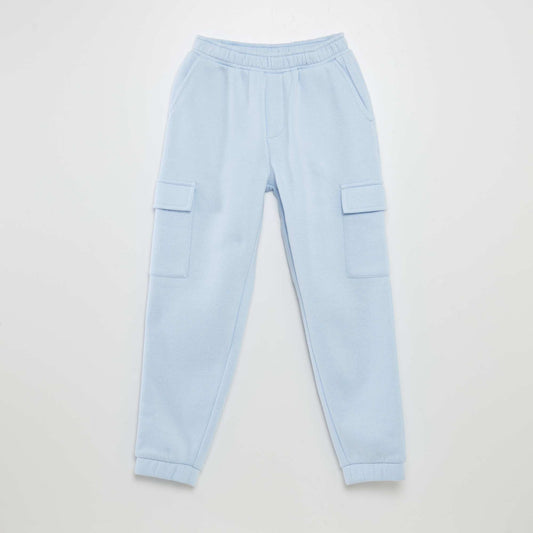 Multi-pocket joggers BLUE