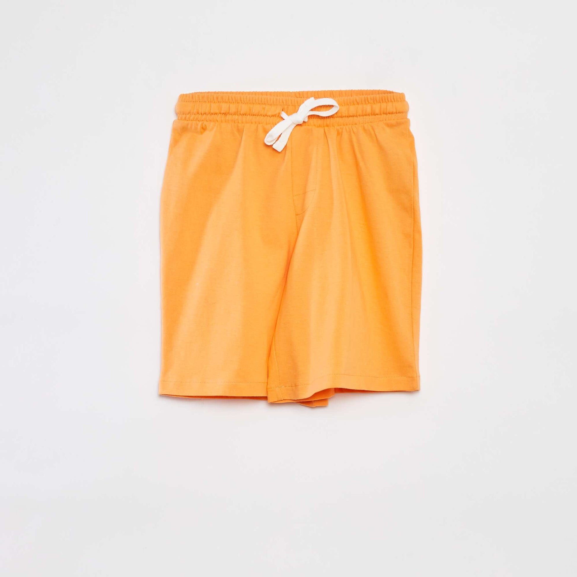 2-piece short pyjama set - printed T-shirt + shorts GREY