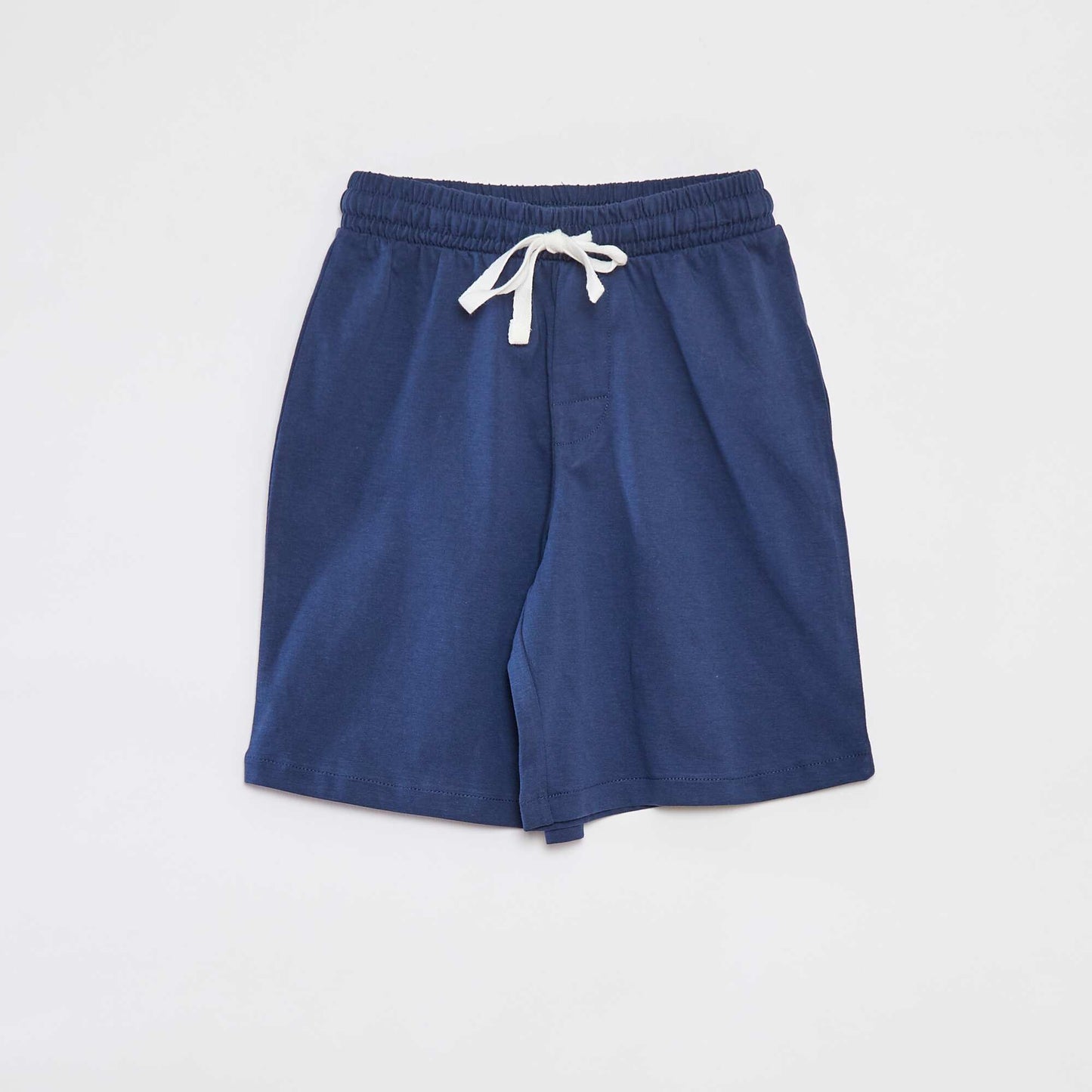 2-piece short pyjama set - printed T-shirt + shorts GREY