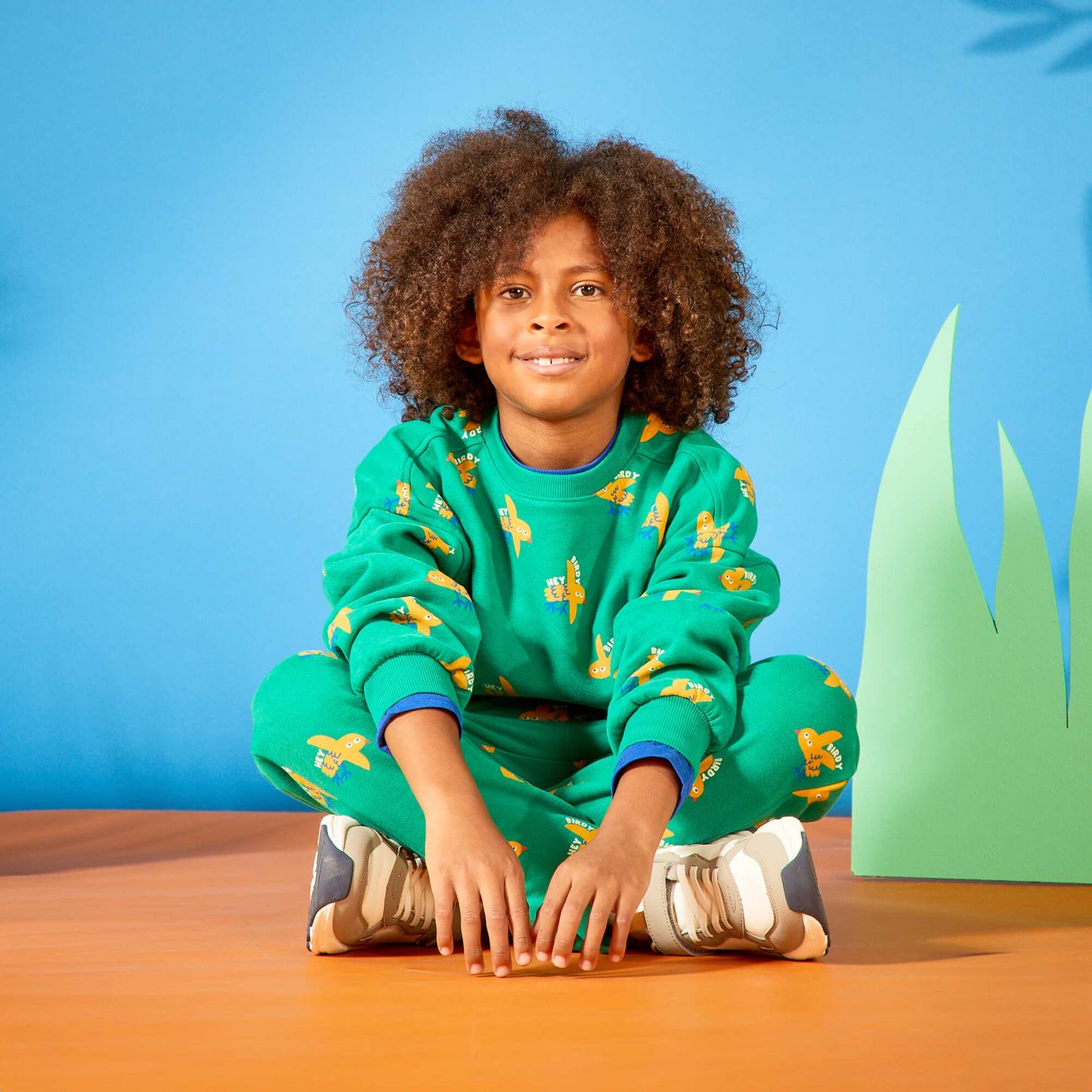 Printed sweatshirt - Grafik Edition GREEN