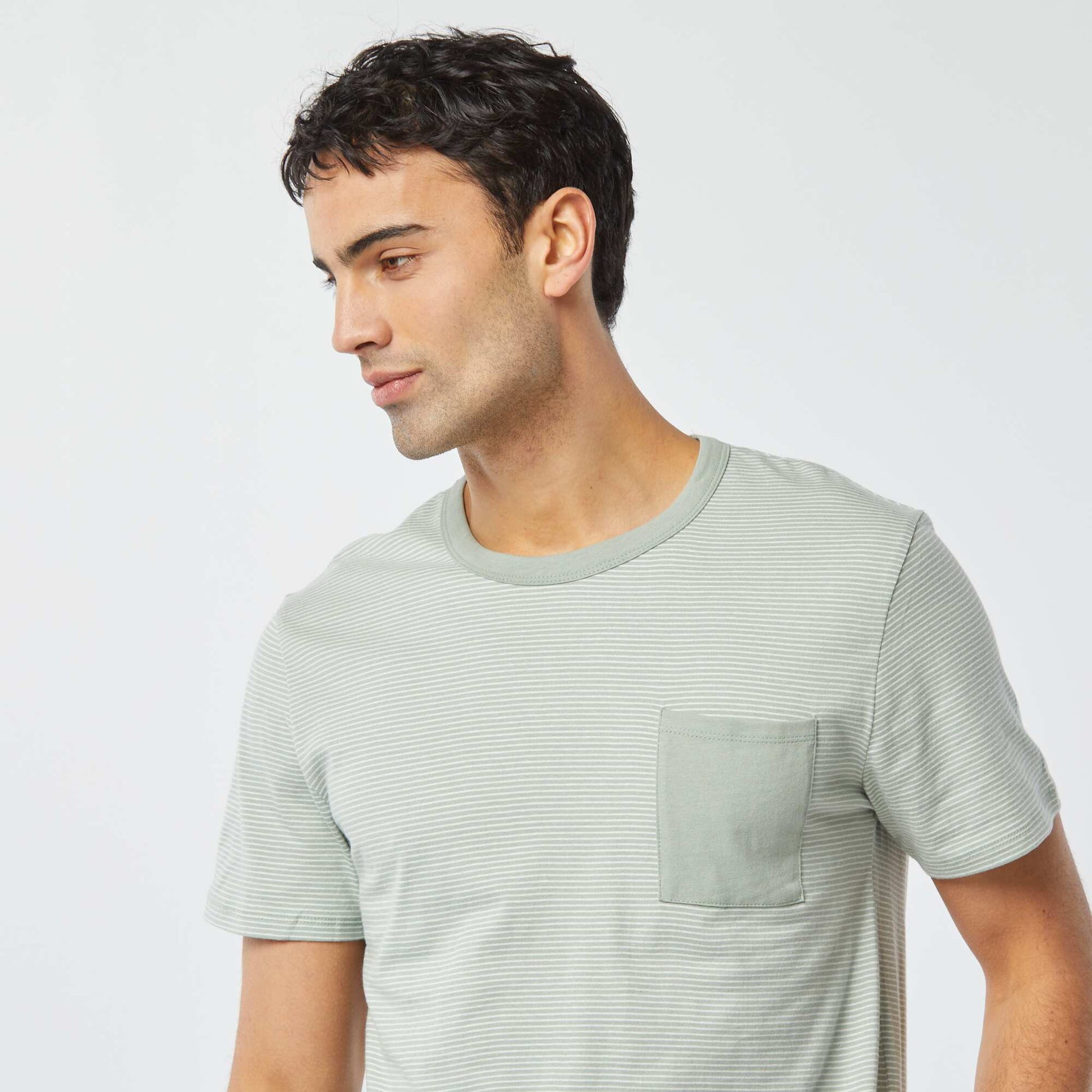 T-shirt and shorts pyjama set - 2 pockets GREEN