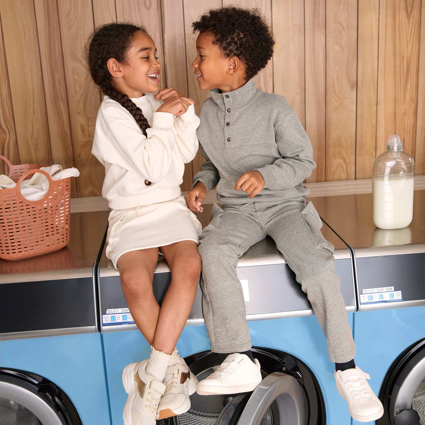 Plain sweatshirt BEIGE