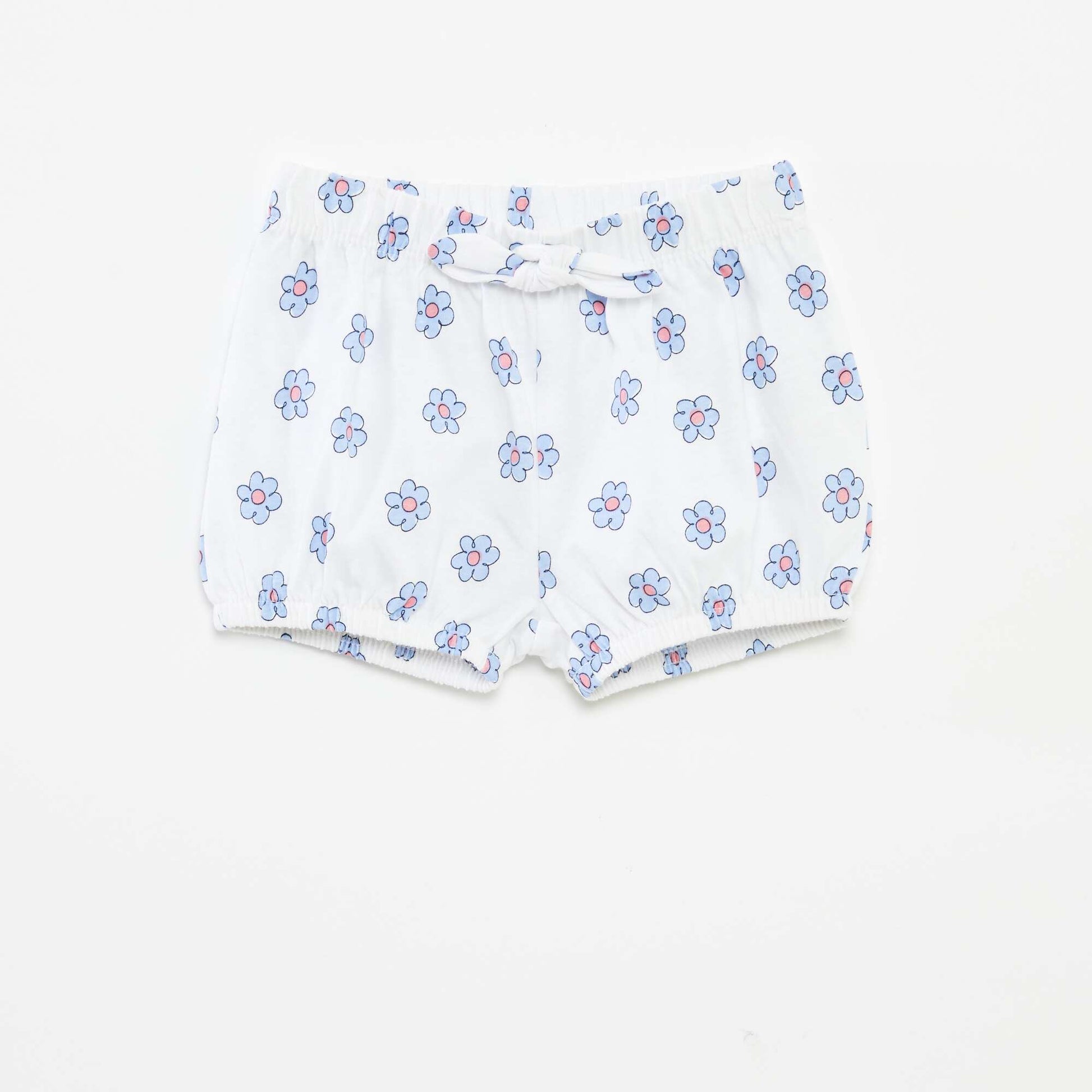 Pack of shorts with bows - 2-piece set PINK