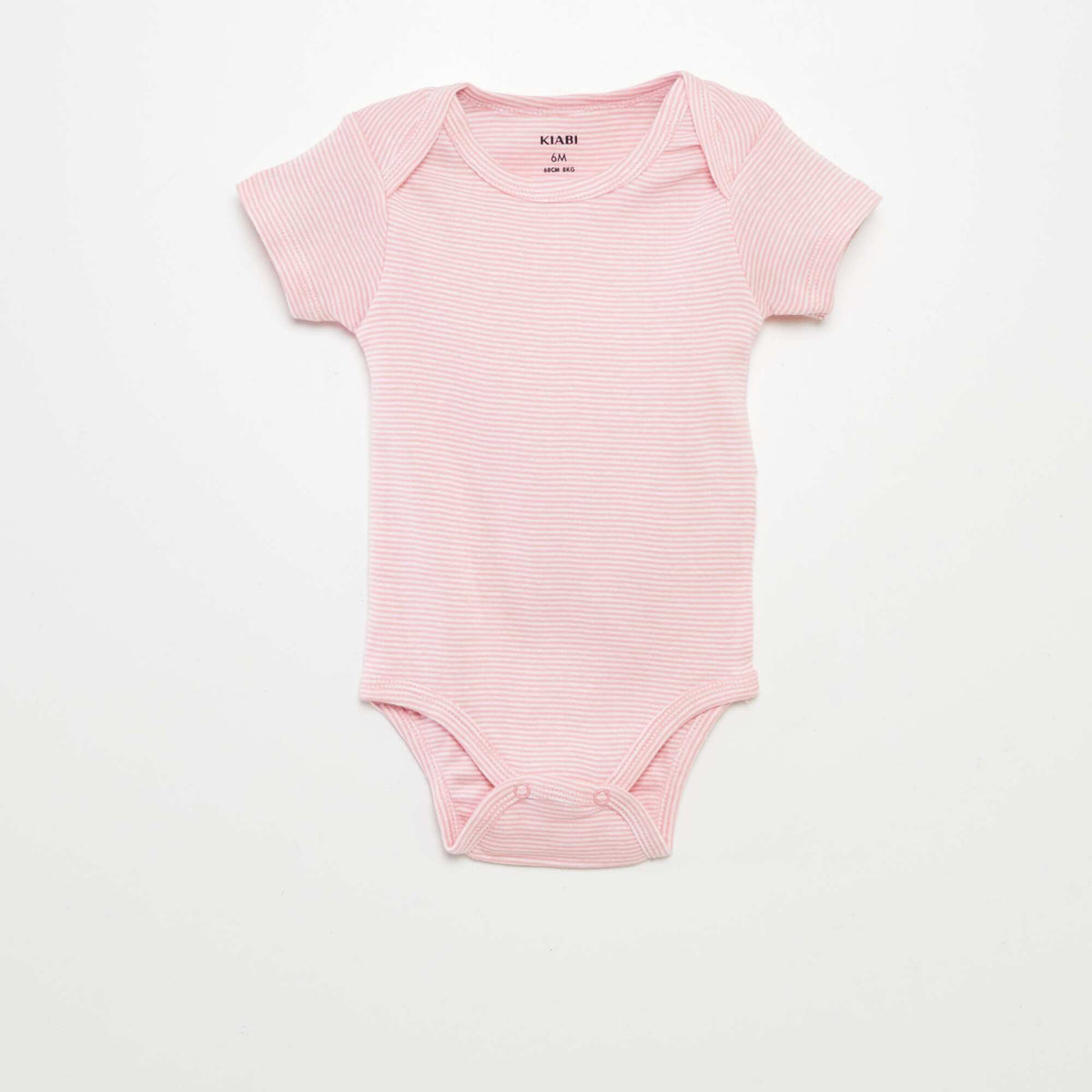 Pack of 3 Printed Cotton Bodysuits WHITE