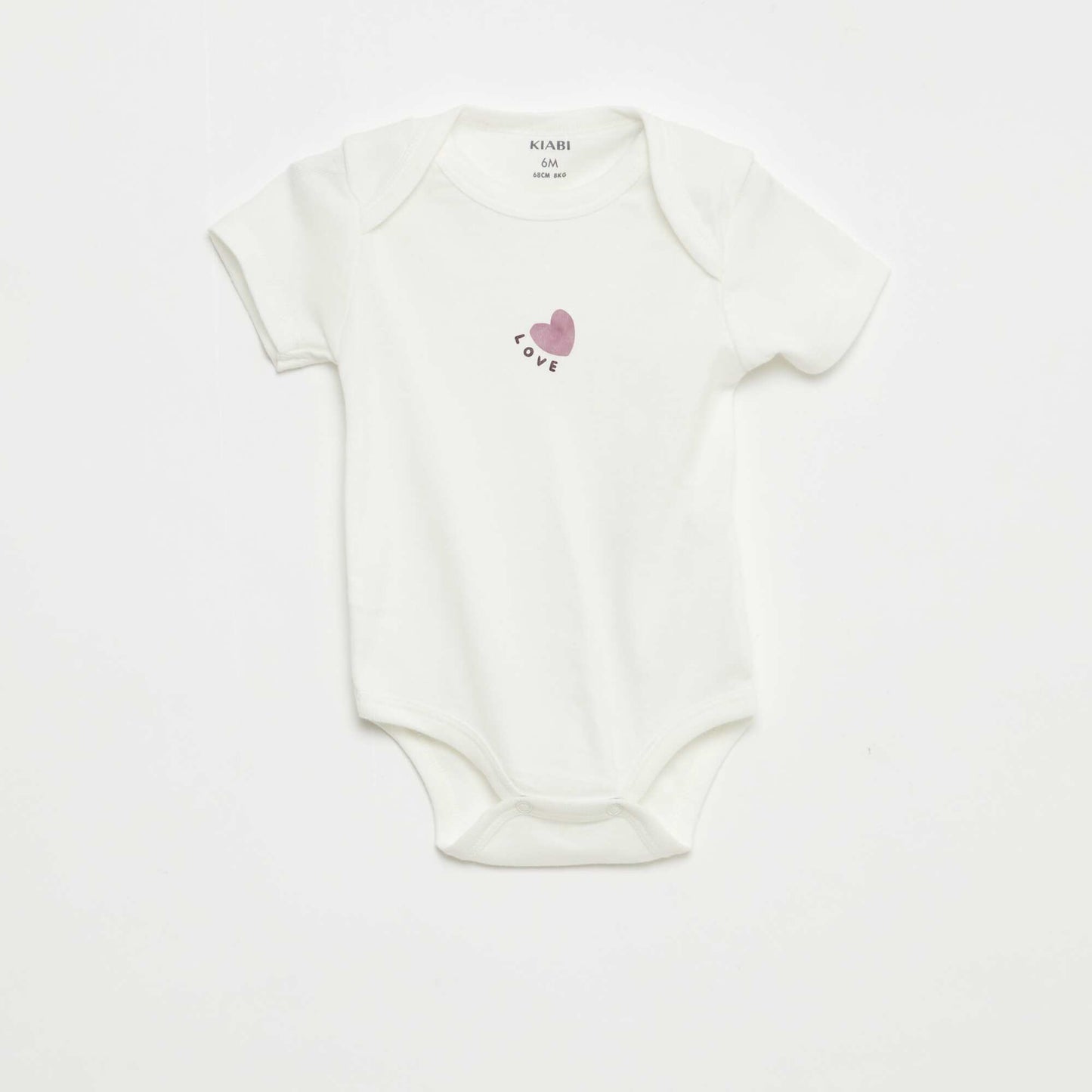 Printed Cotton Bodysuits - 3-Pack PURPLE