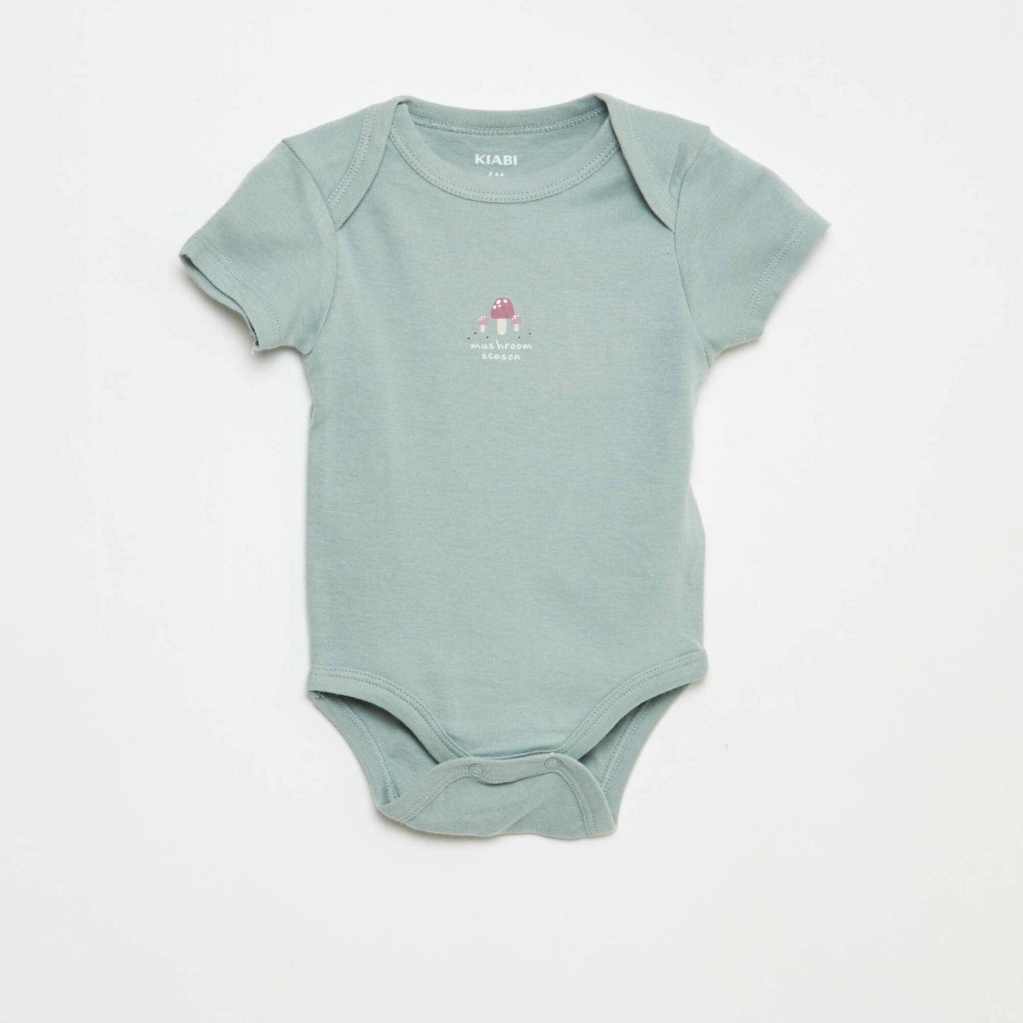 Printed Cotton Bodysuits - 3-Pack WHITE