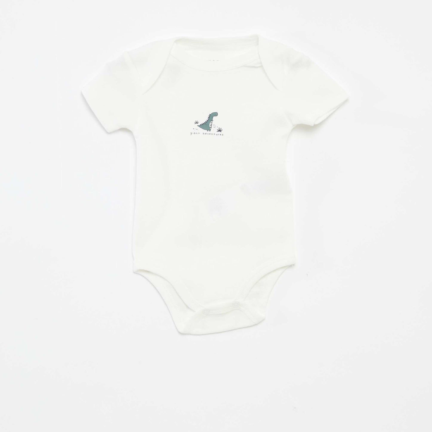 Printed Cotton Bodysuits - 3-Pack GREEN