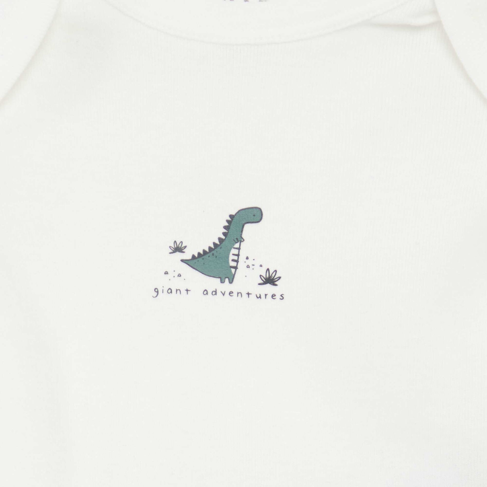Printed Cotton Bodysuits - 3-Pack GREEN
