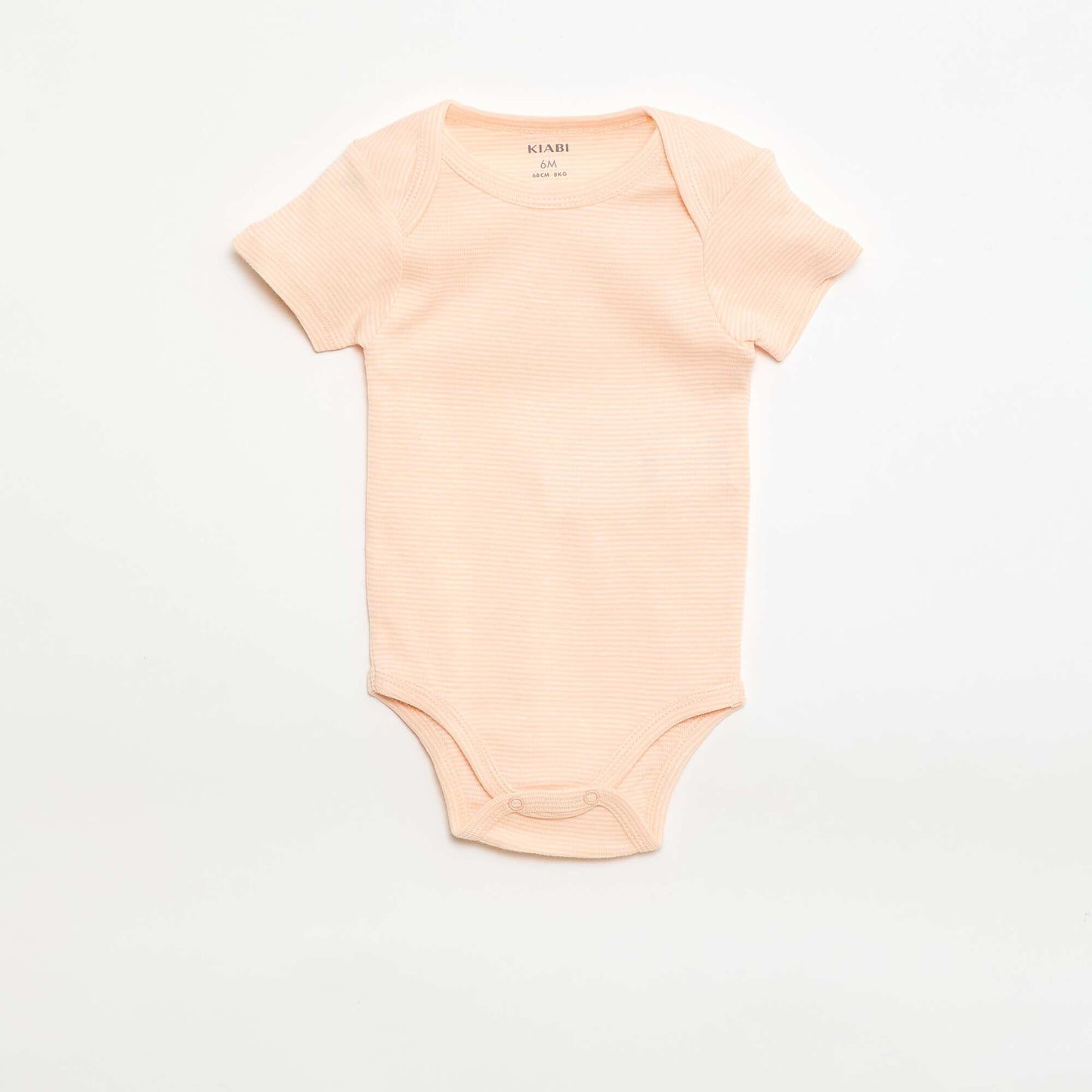 Printed cotton bodysuits - Pack of 3 ORANGE