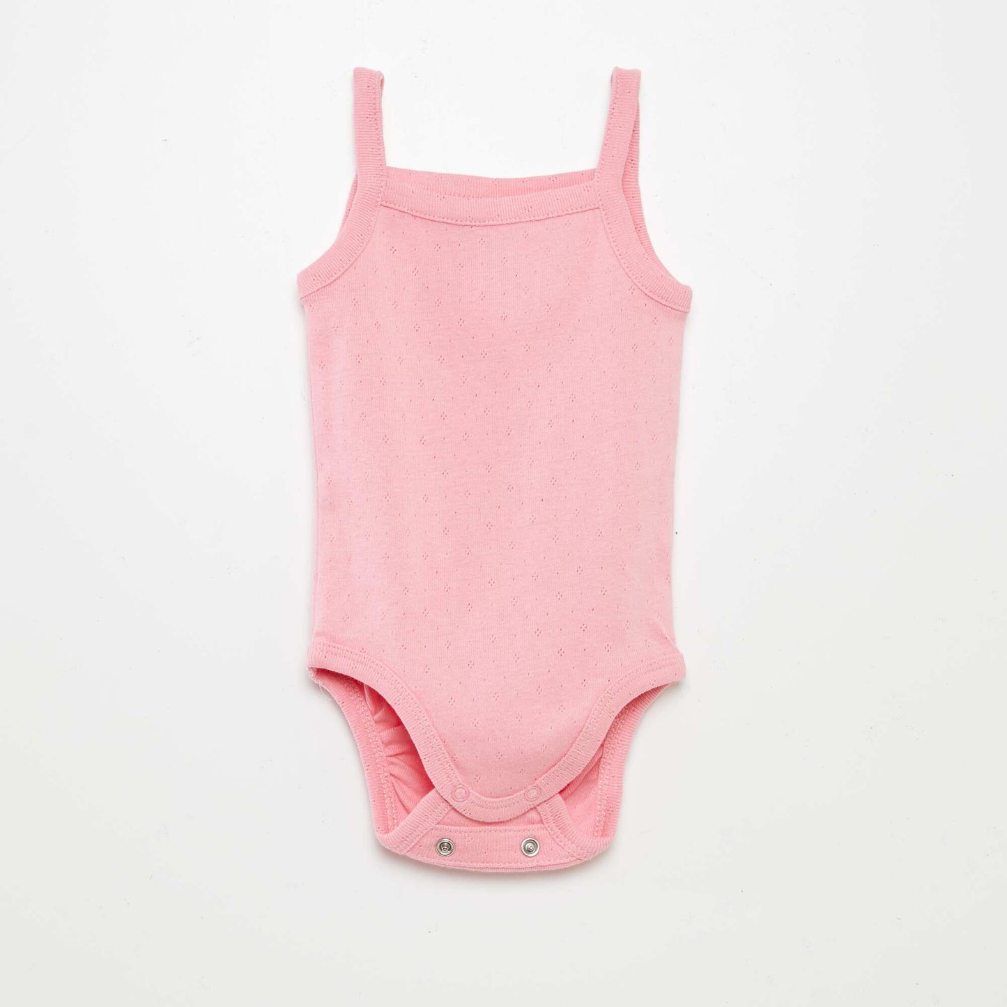 Strappy grow-with-them bodysuits - Pack of 3 PINK