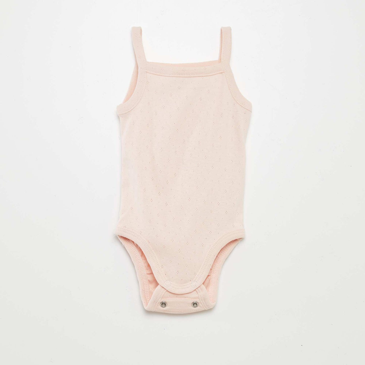 Strappy grow-with-them bodysuits - Pack of 3 PINK