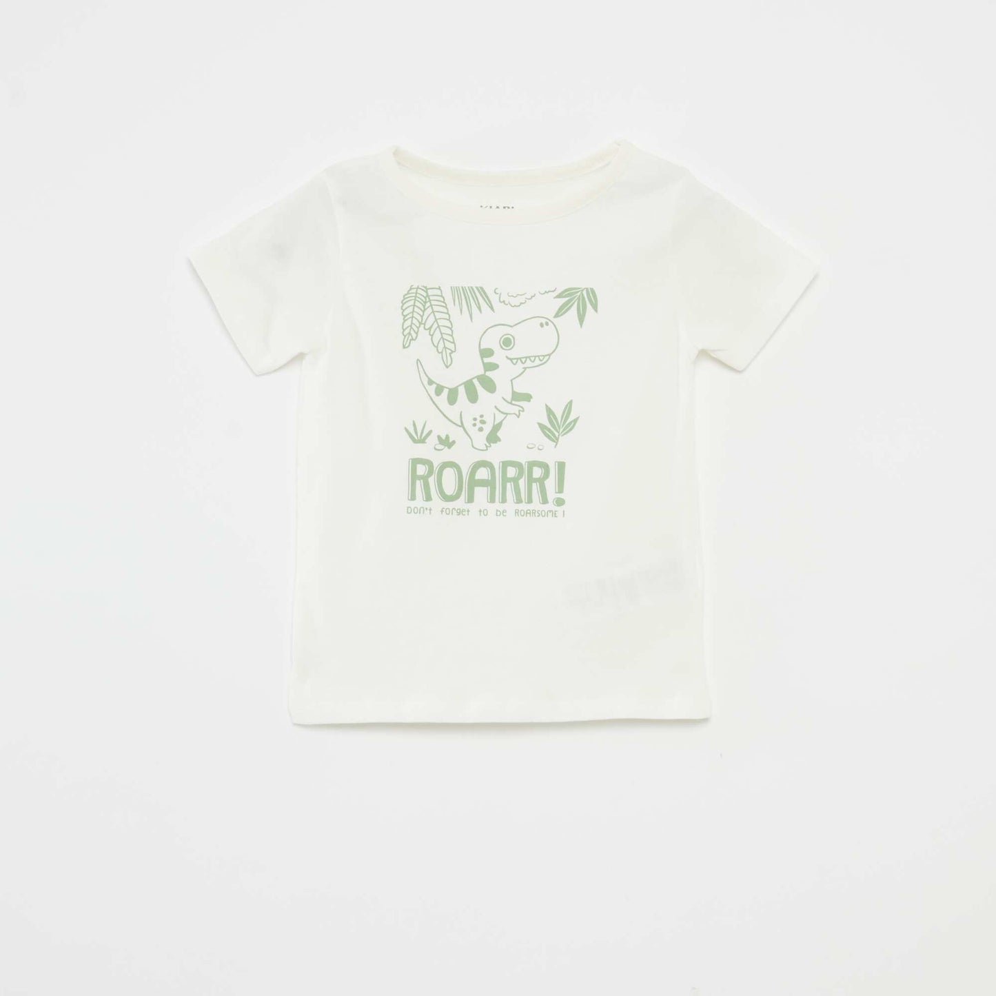 T-shirt and shorts pyjama set - 2-piece set WHITE