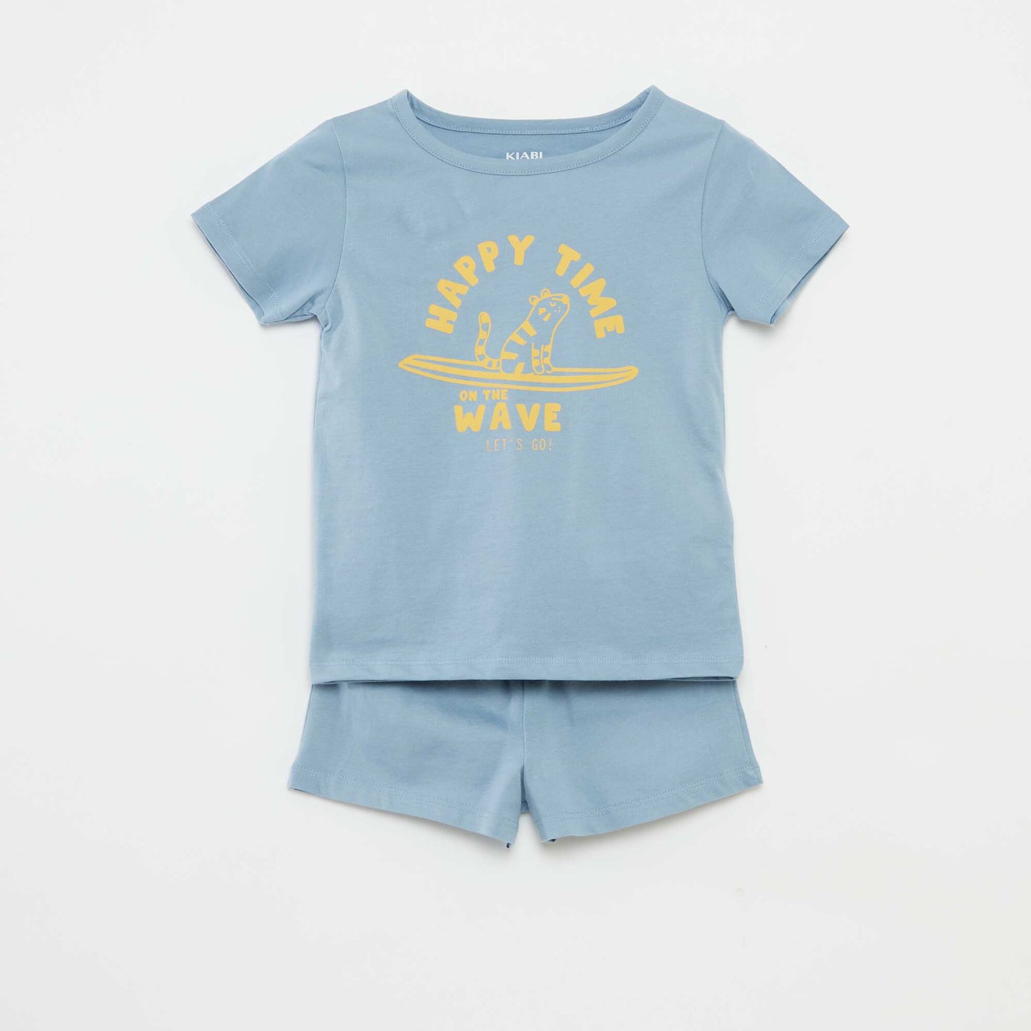 T-shirt and shorts pyjama set - 2-piece set BLUE