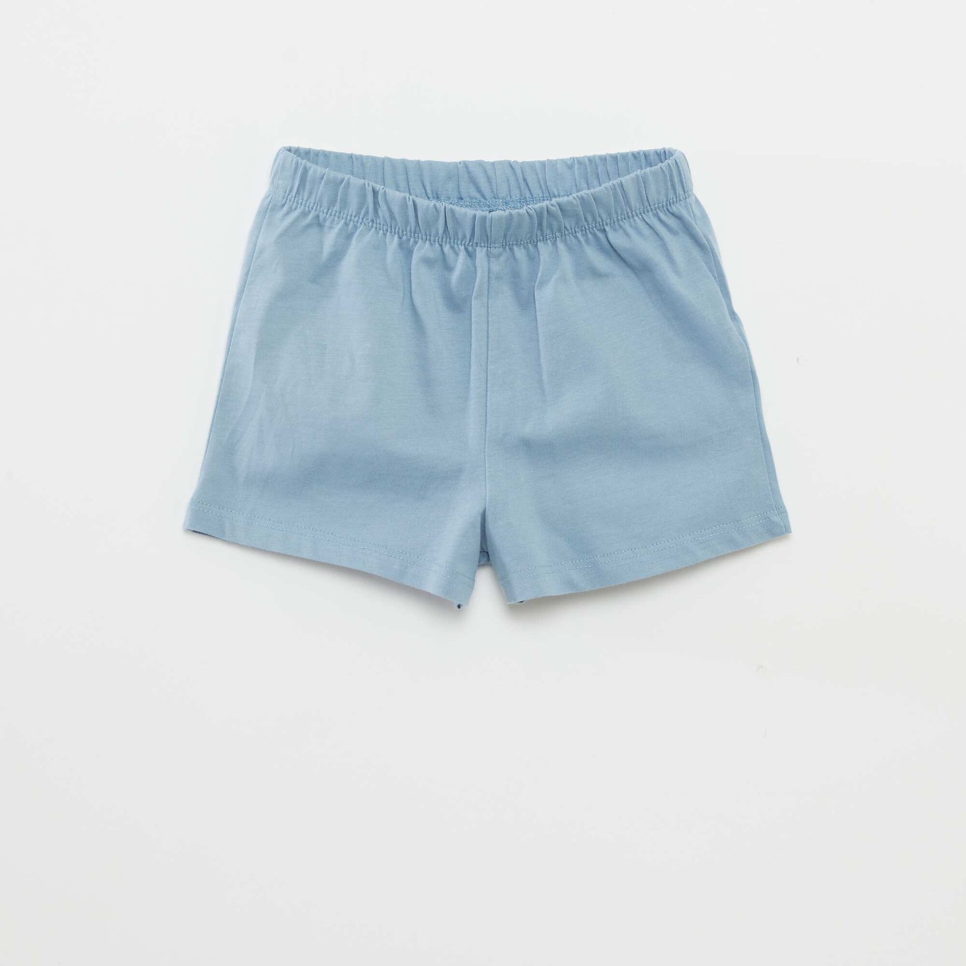 T-shirt and shorts pyjama set - 2-piece set BLUE