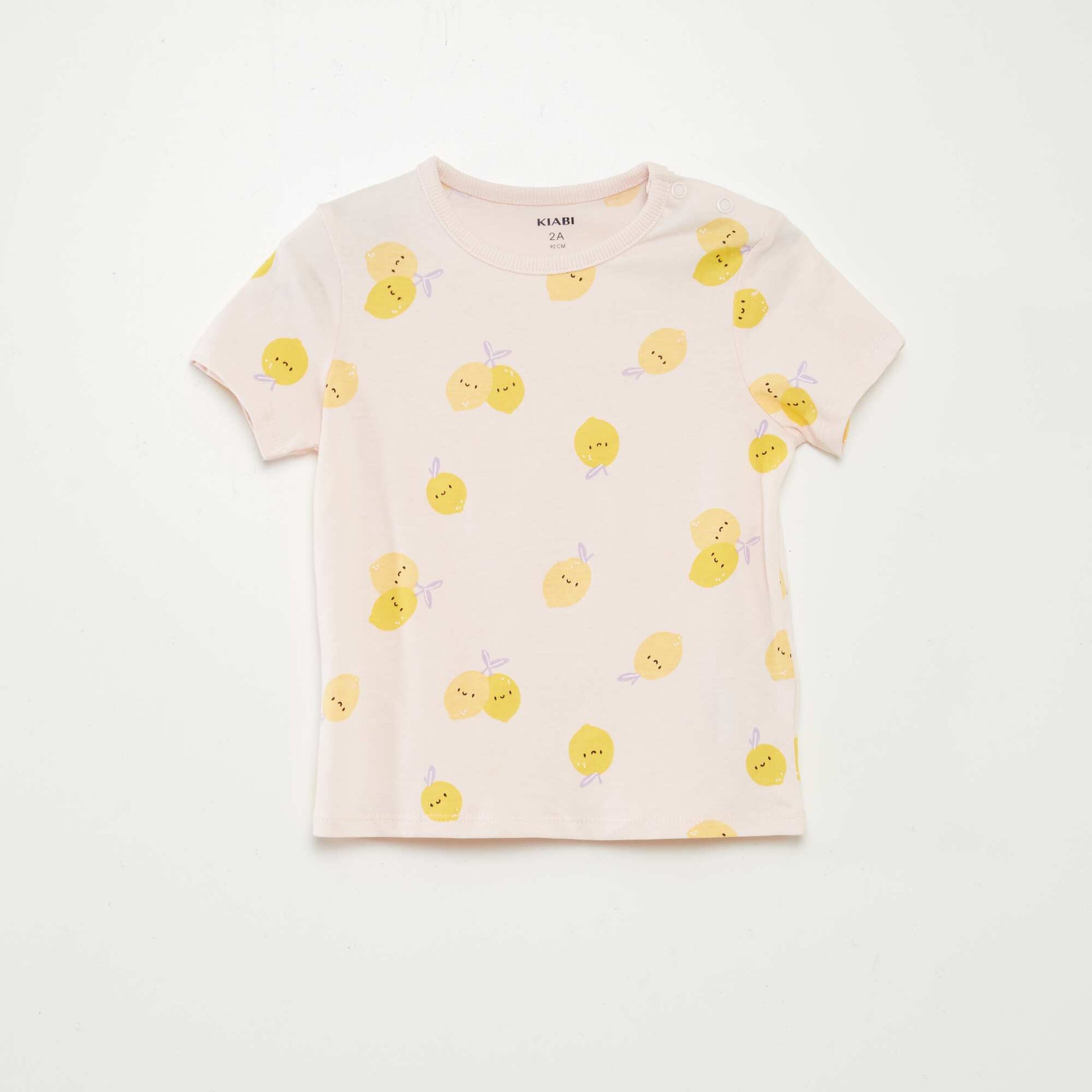 T-shirt + shorts pyjama set - 2-piece set PINK