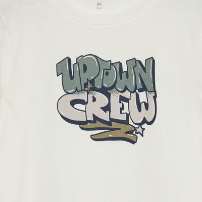Printed T-shirt WHITE
