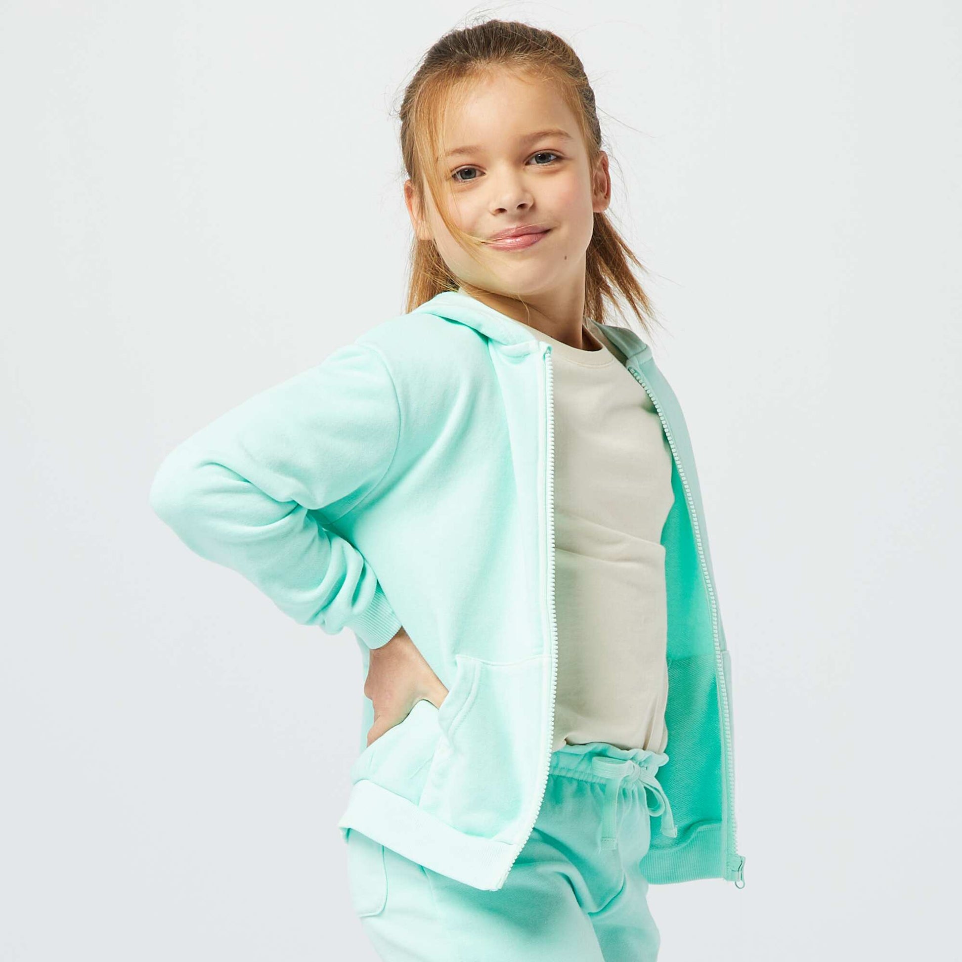 Hooded sweatshirt GREEN