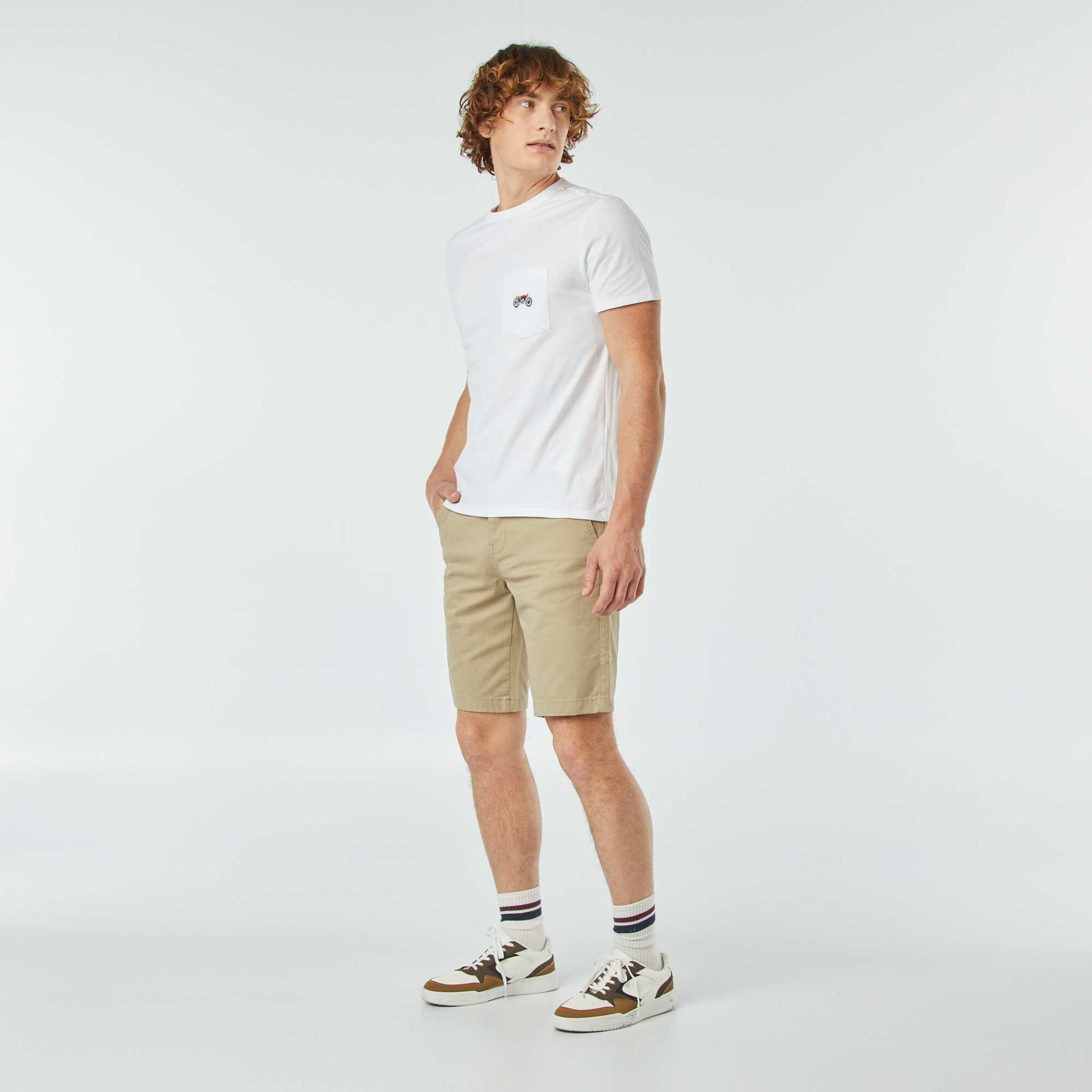 Chino shorts BEIGE