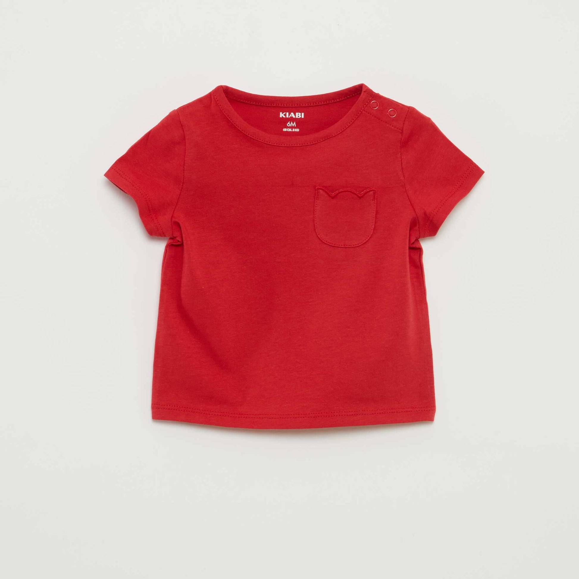 Pack of 2 plain T-shirts WHITE