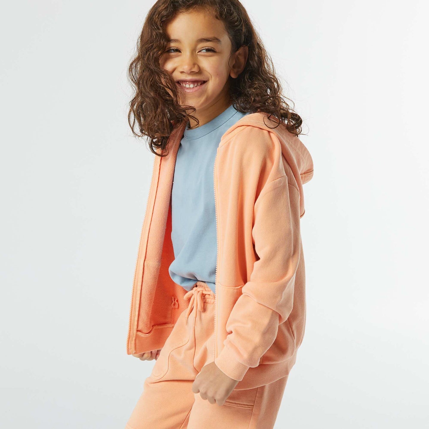 Hooded sweatshirt ORANGE