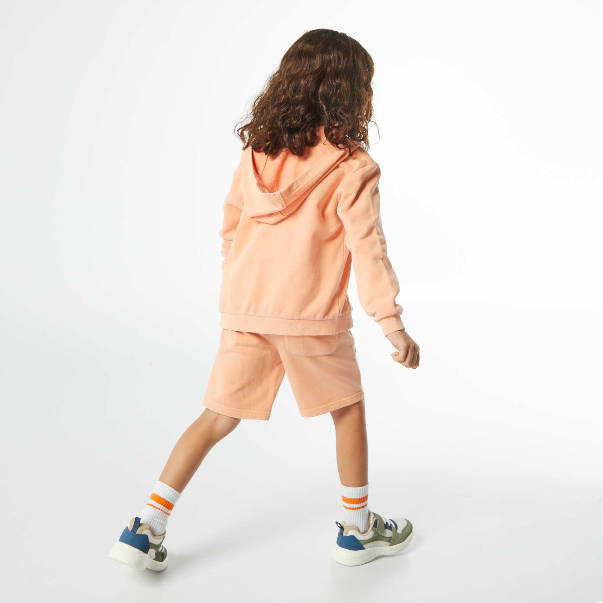 Hooded sweatshirt ORANGE
