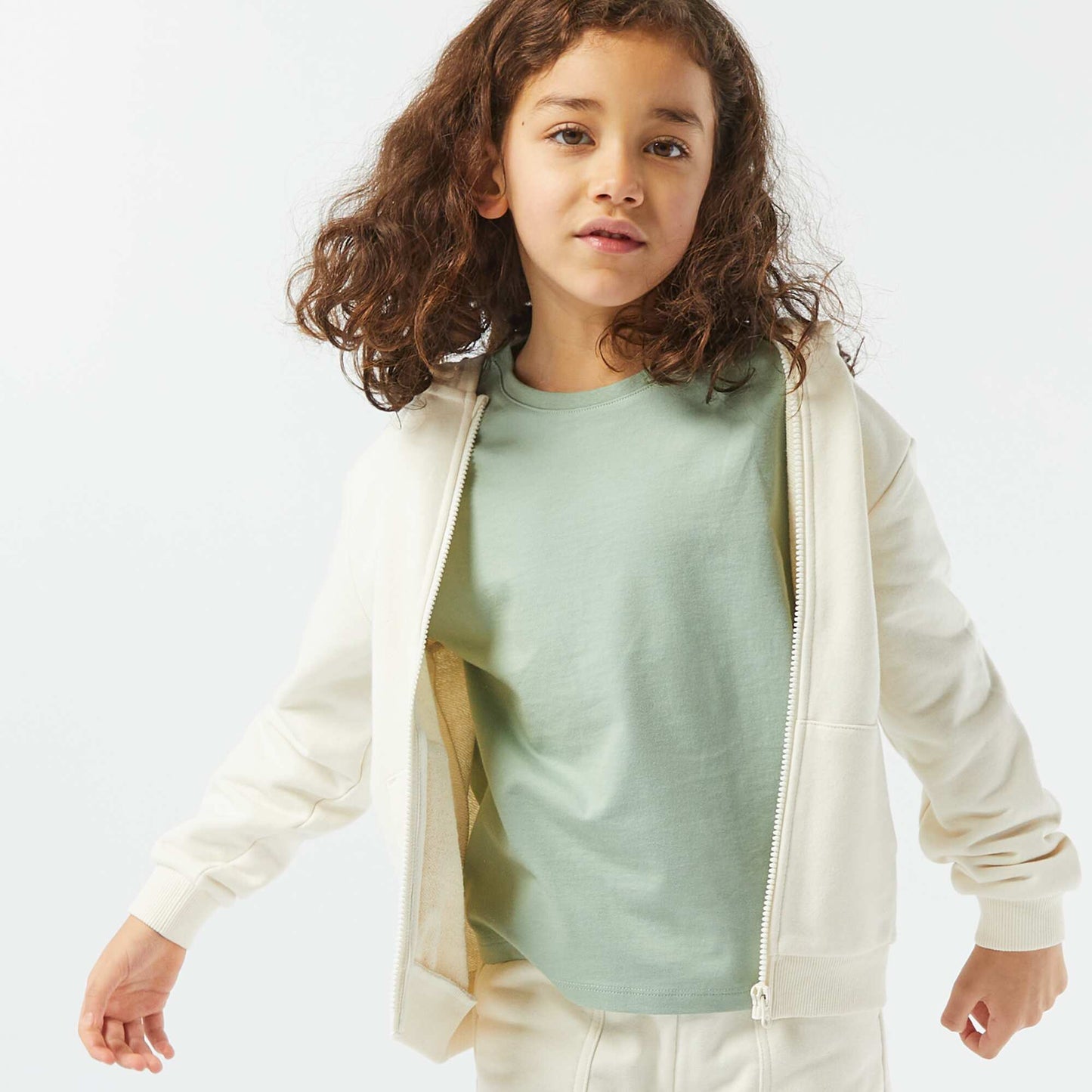 Hooded sweatshirt WHITE