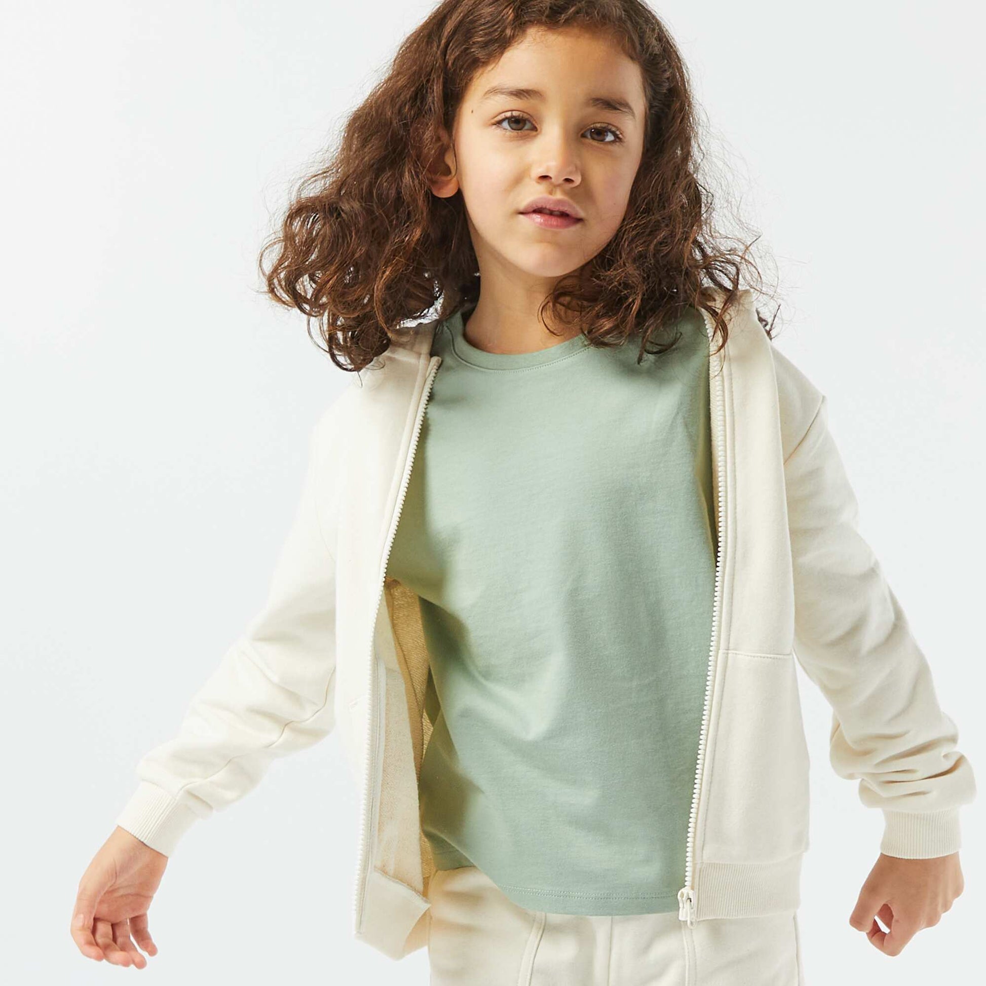 Hooded sweatshirt WHITE