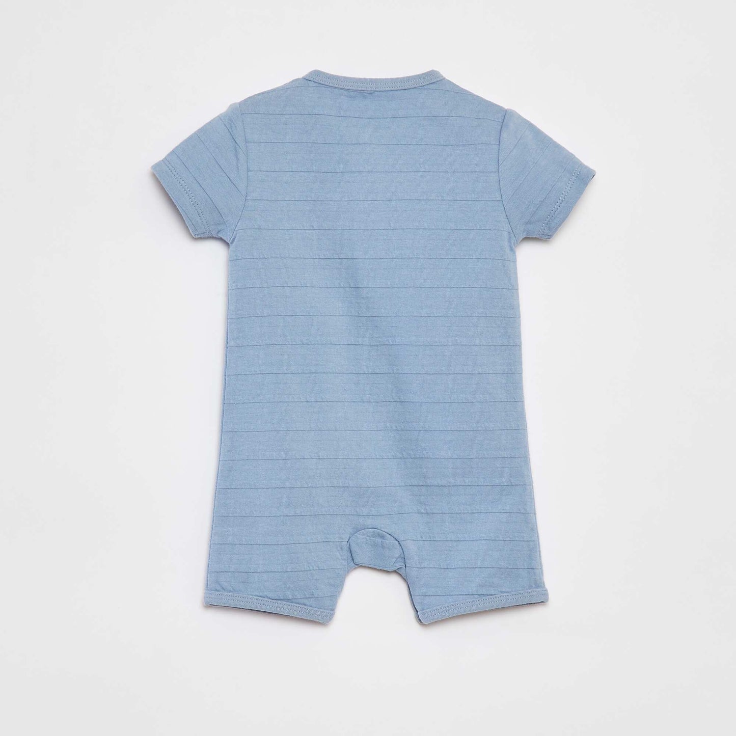 Lightweight sleepsuit with short sleeves BLUE
