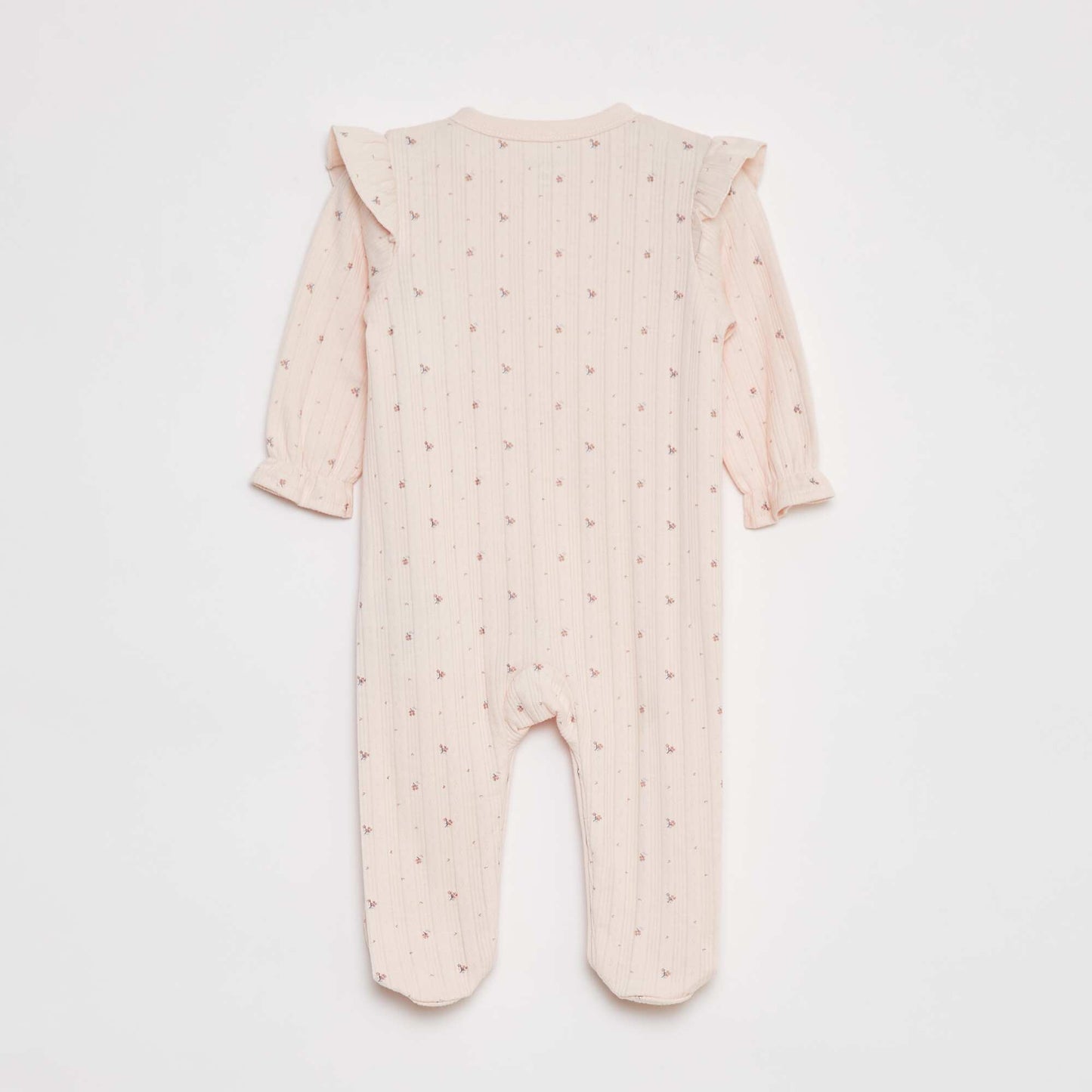 Sleepsuit with pointelle pattern PINK