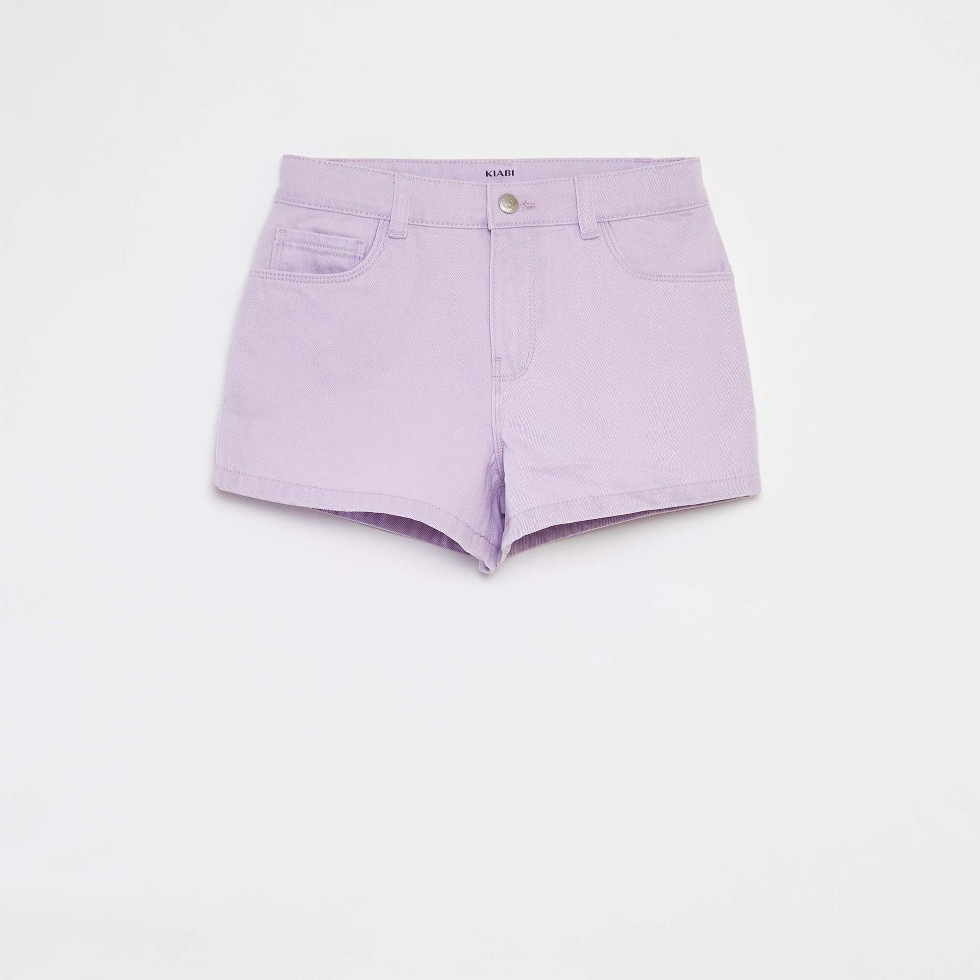 Denim shorts PURPLE