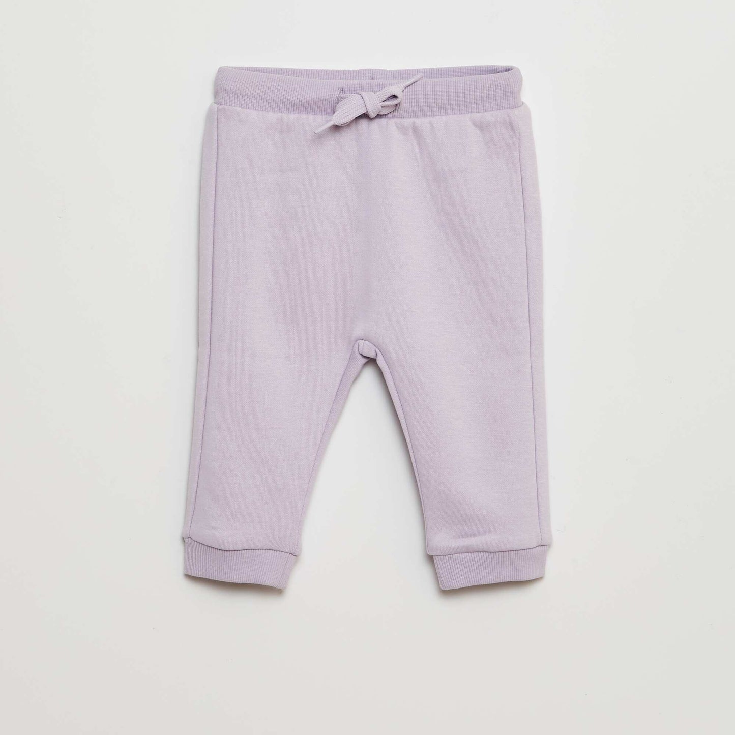 Plain sweatshirt and joggers set - 2-piece set PURPLE