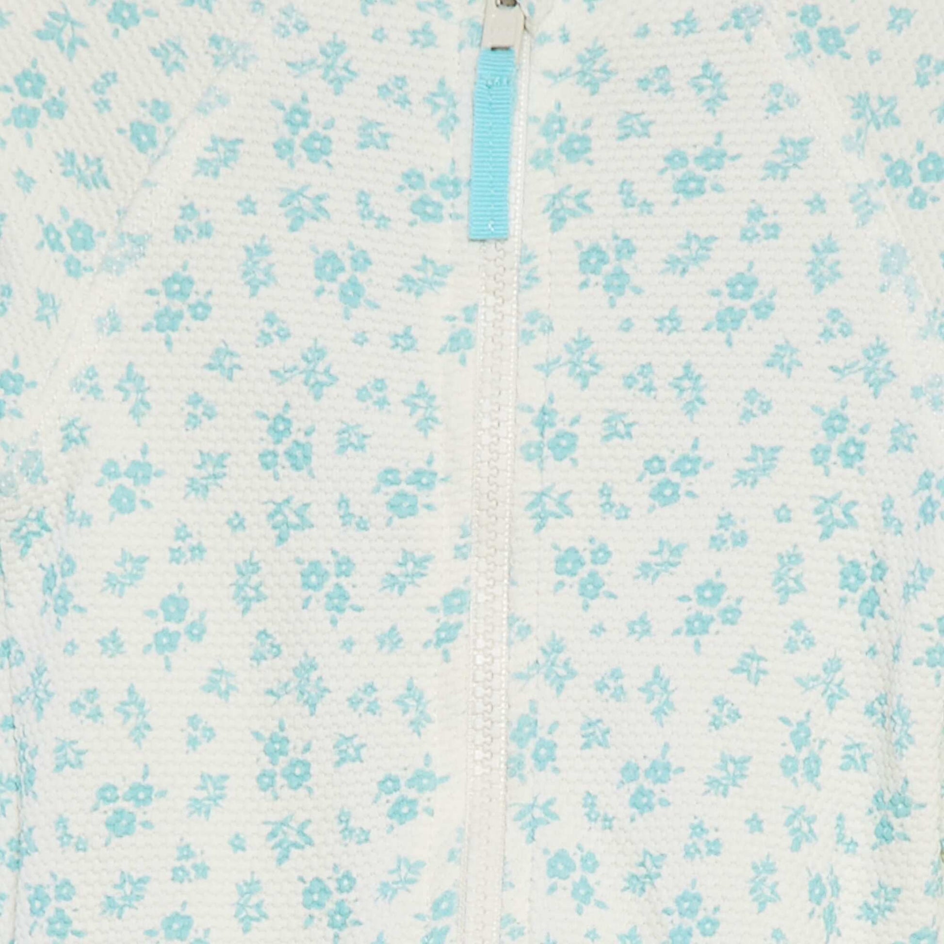 Long-sleeved all-in-one swimsuit WHITE