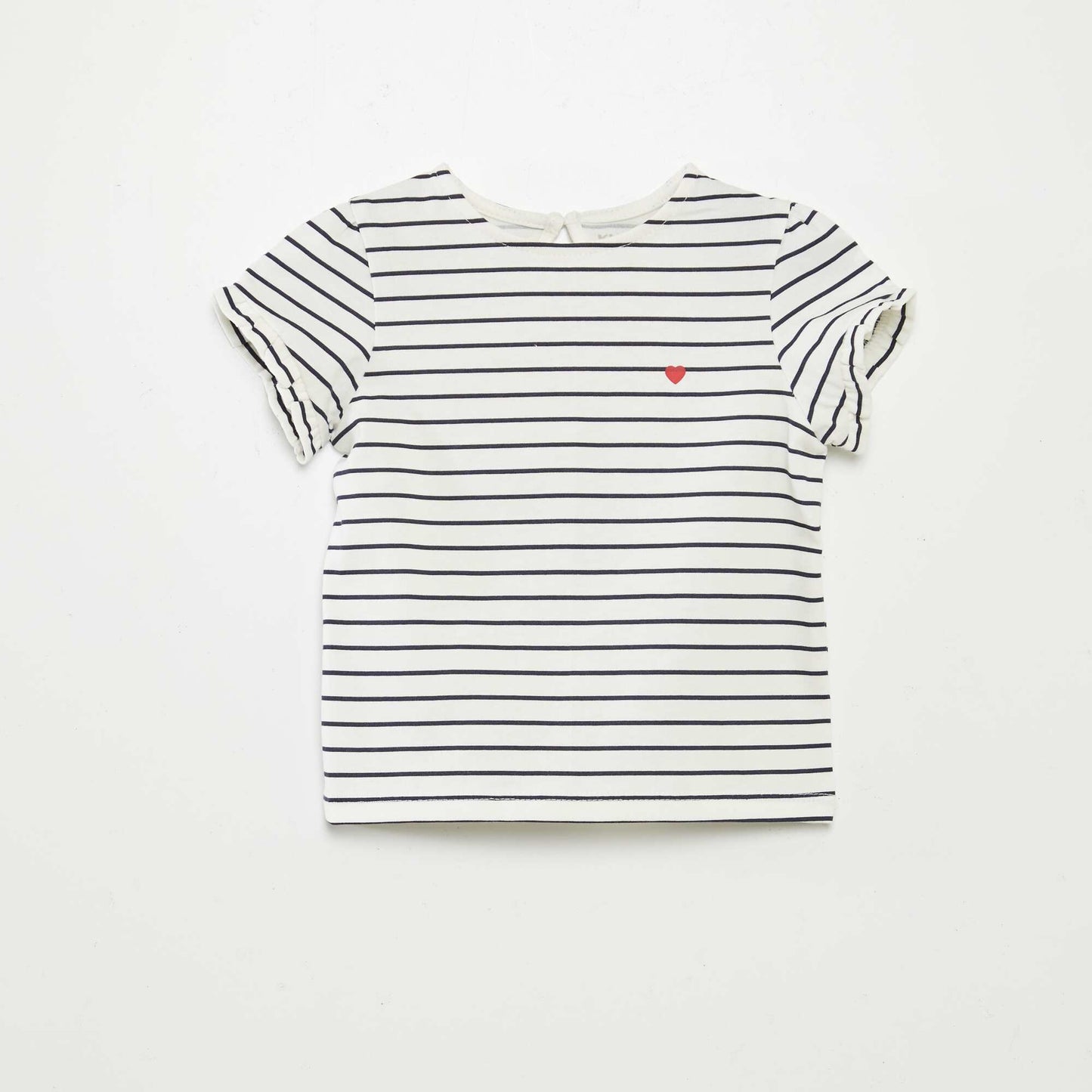 T-shirt + ribbed leggings set - 2-piece set WHITE