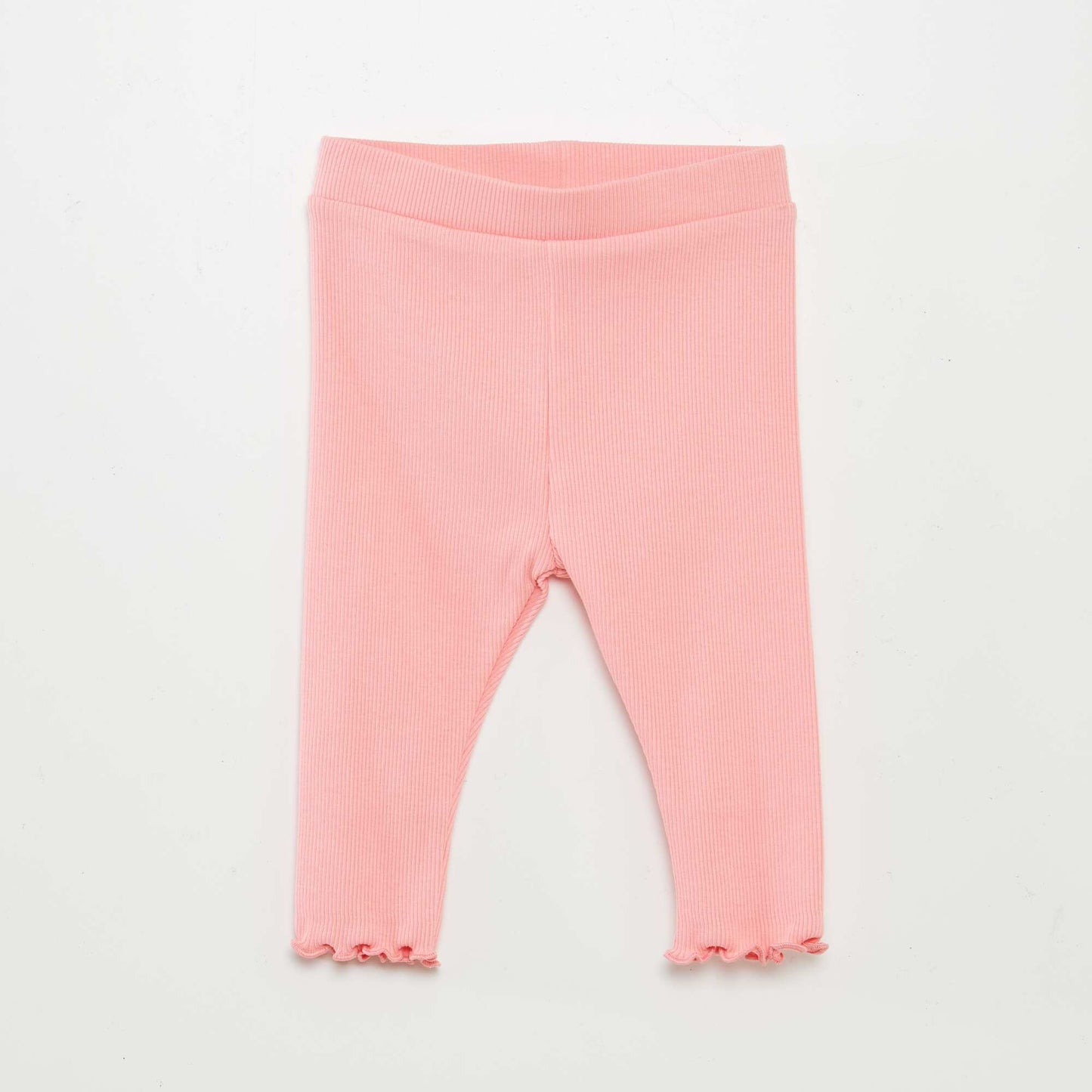 T-shirt + ribbed leggings set - 2-piece set PINK