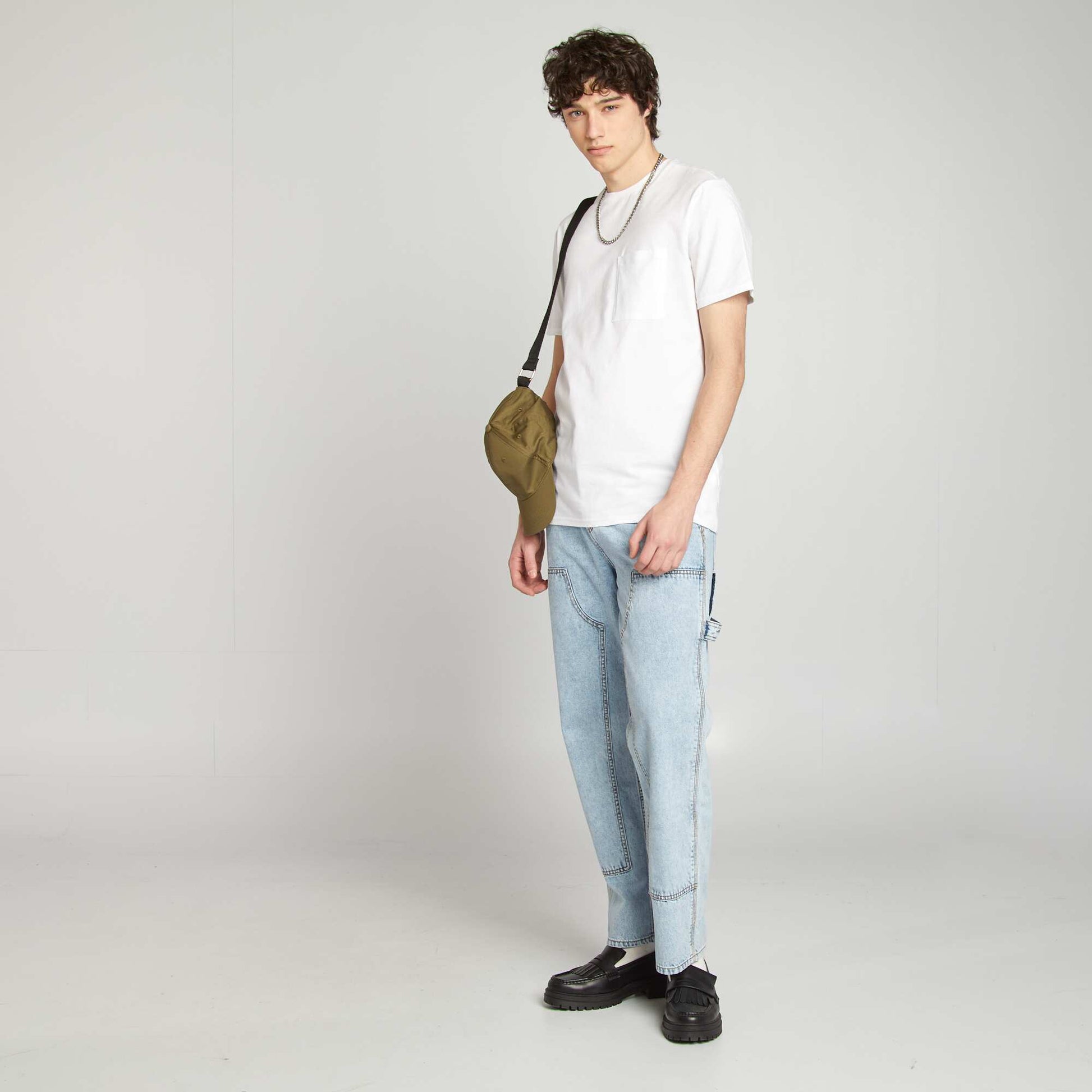Carpenter-fit jeans BLUE
