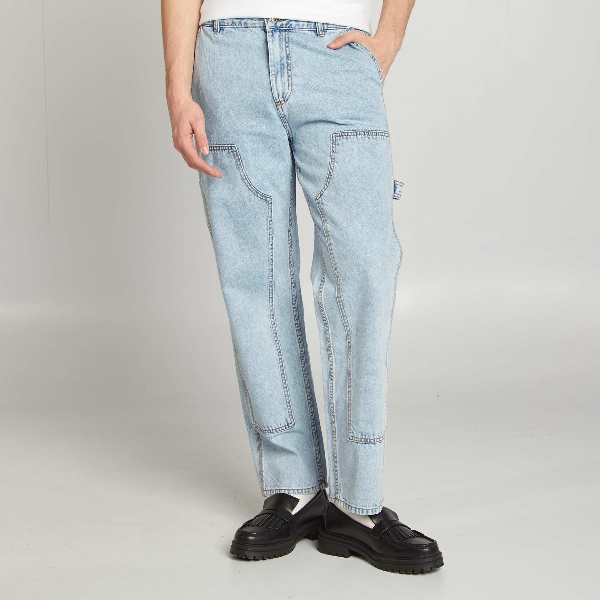 Carpenter-fit jeans BLUE