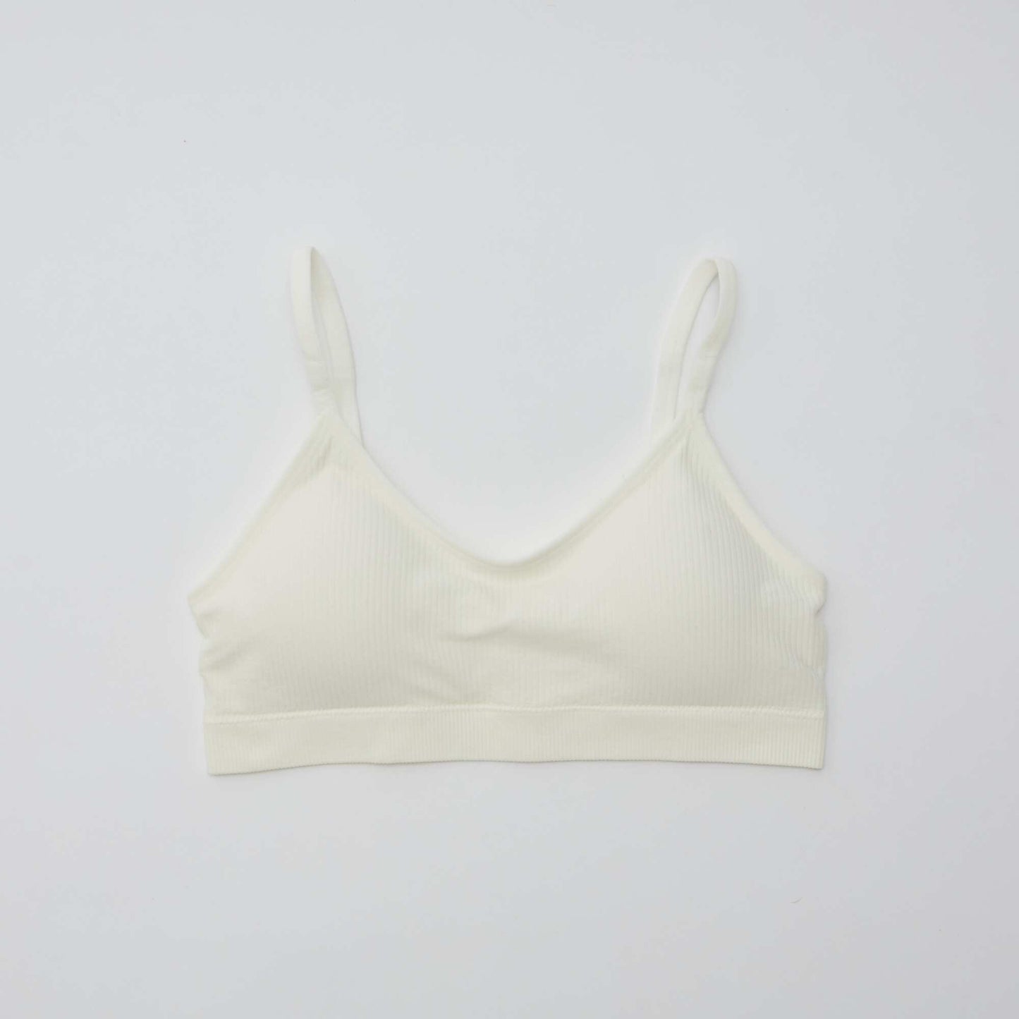 Pack of 2 ribbed bralettes PINK